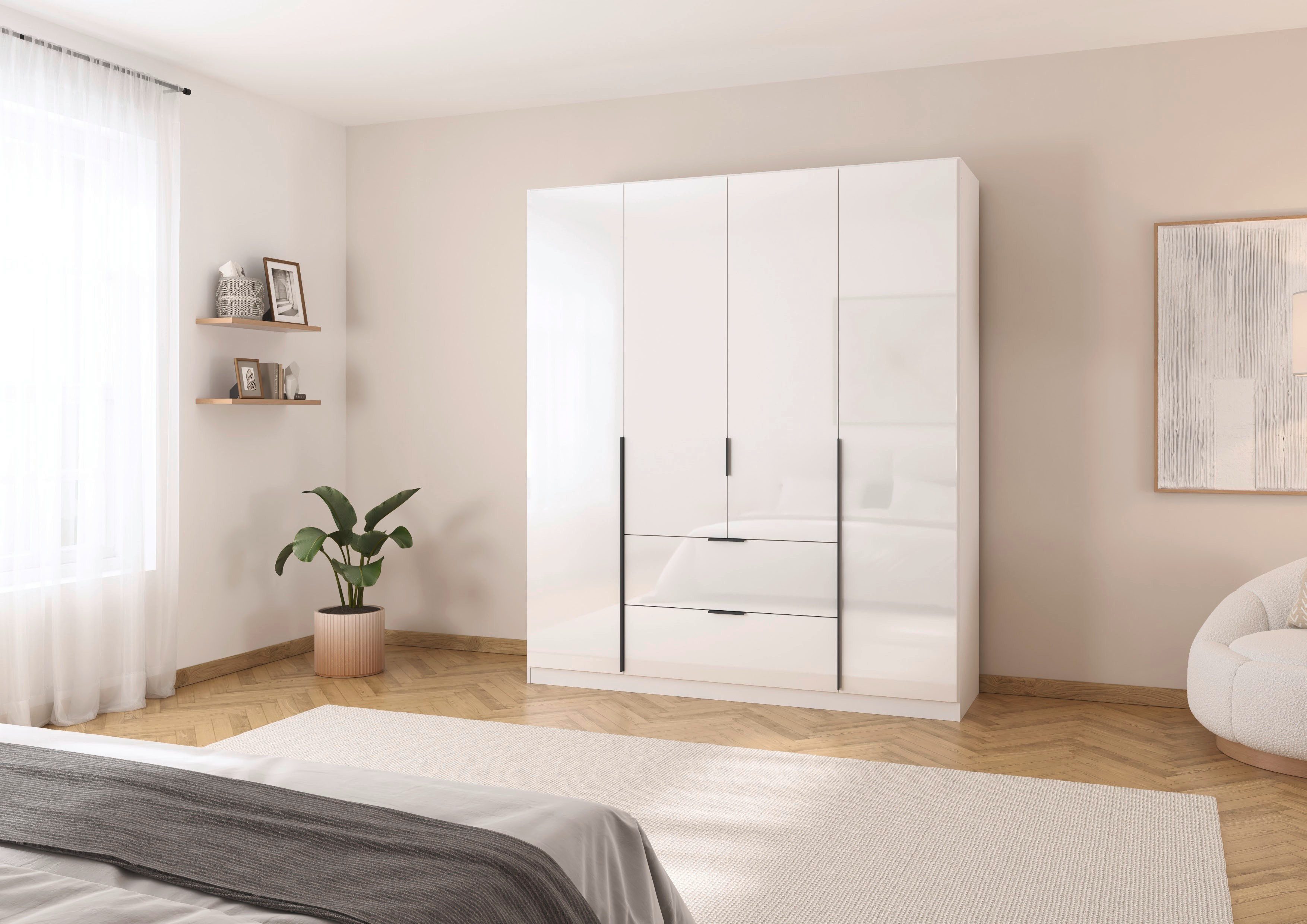 rauch Drehtürenschrank Kleiderschrank Schrank Garderobe AGORDO günstig online kaufen
