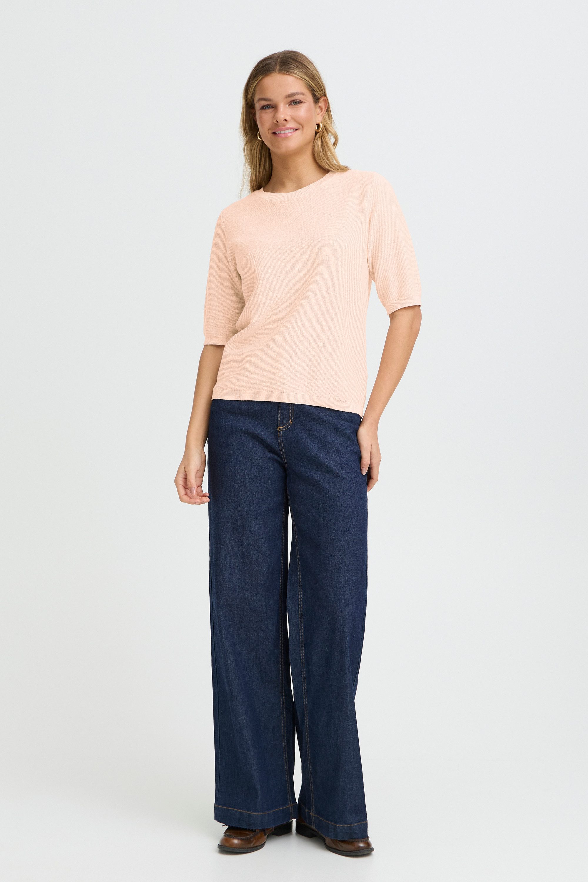 fransa Strickpullover Halblange Ärmel FRSINJA günstig online kaufen