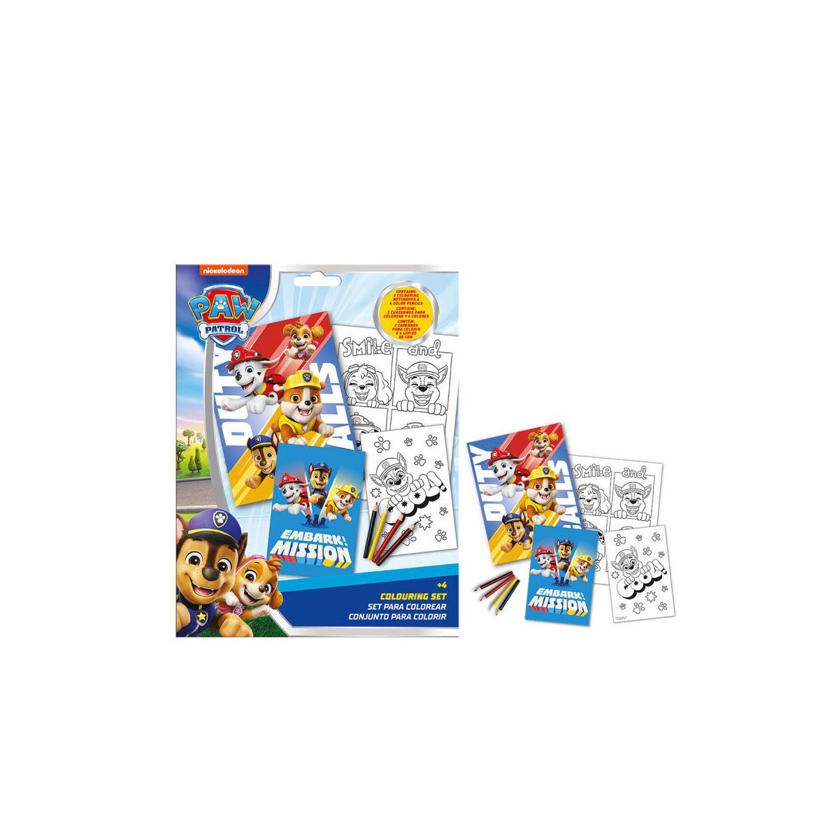 PAW PATROL Kreativset Paw Patrol Duty Calls Malset für Kinder