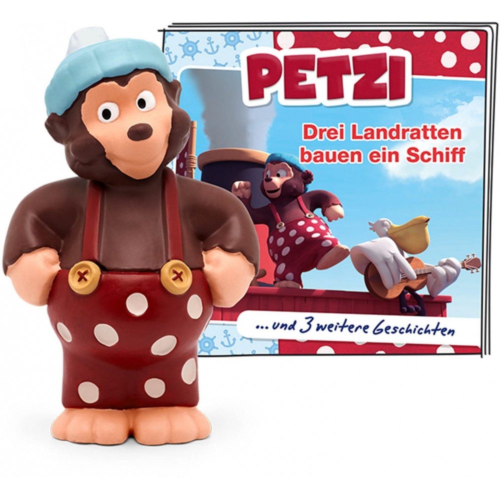 tonies H&ouml;rspielfigur Tonies H&ouml;rfigur Petzi - Landratten bauen ein Schiff.