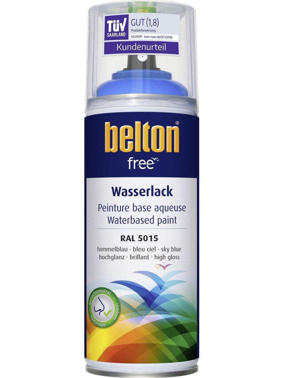 belton Sprühlack Belton free Lackspray Acryl-Wasserlack 400 ml