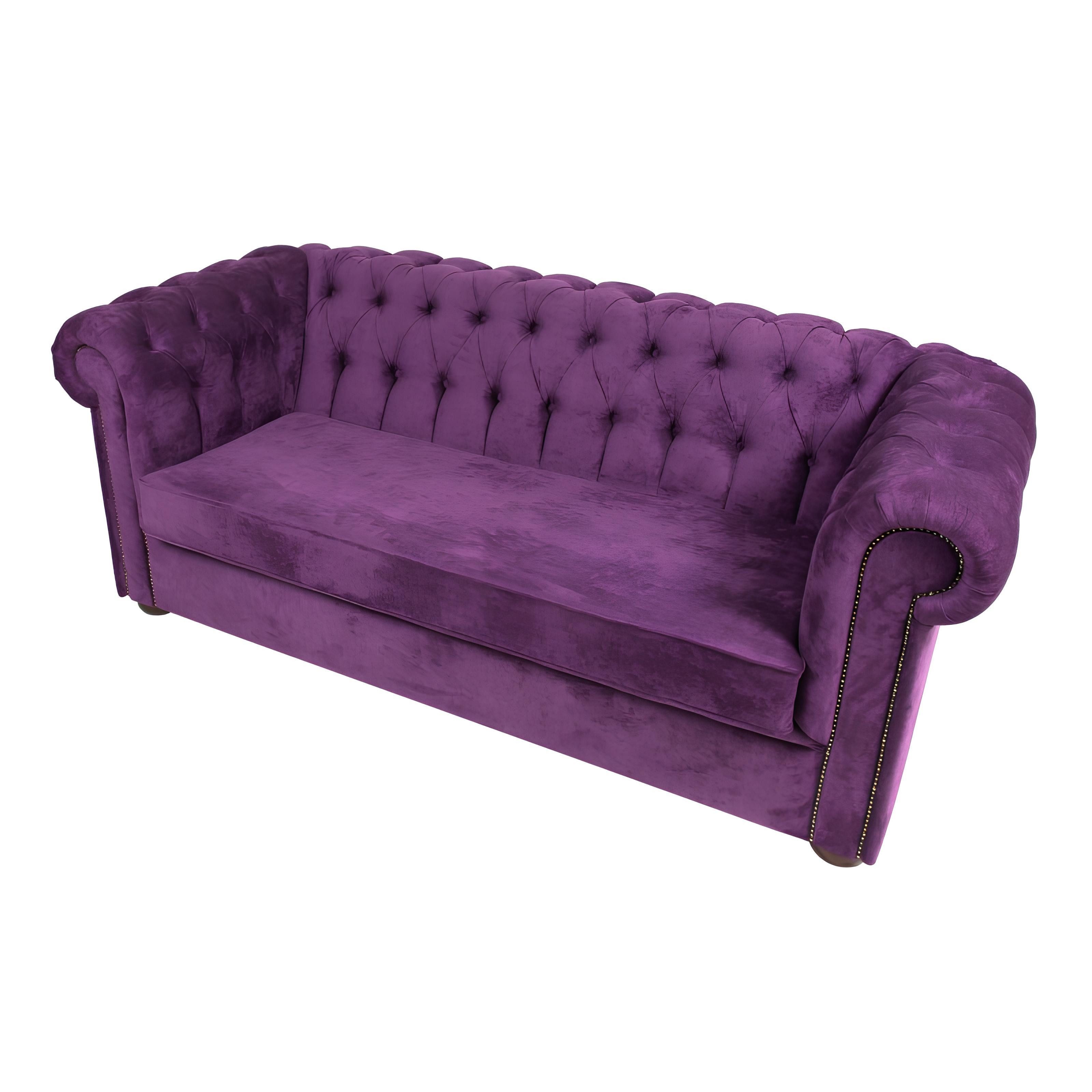 Xlmoebel Chesterfield-Sofa Chesterfield Schlafsofa mit Bettfunktion - Neues, Hergestellt in Europa