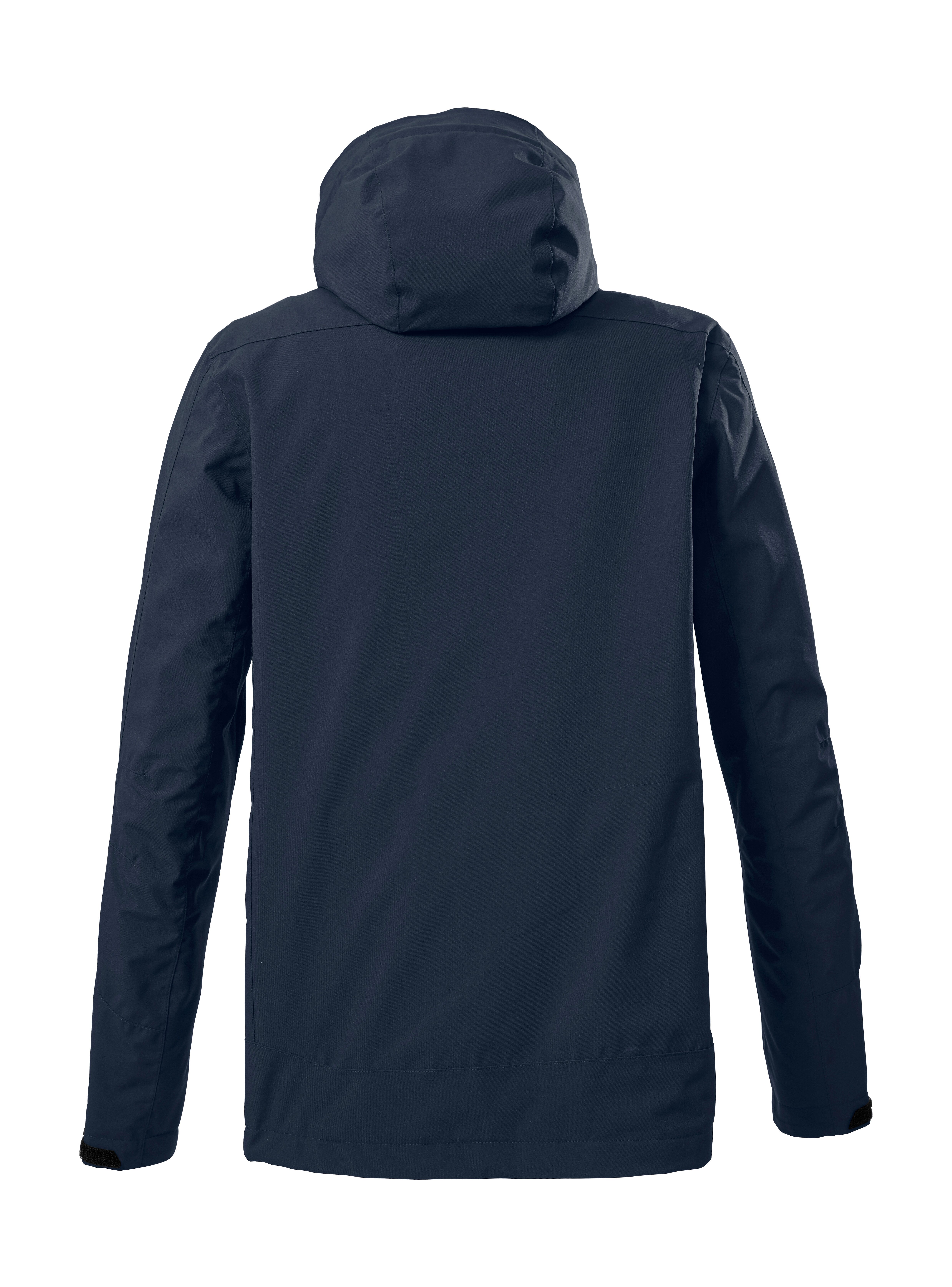 Killtec Funktionsjacke KOS 87 KG MN JCKT Wasser- und winddichte Herrenjacke mit verstellbarer Kapuze