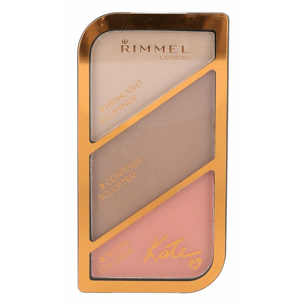 Rimmel London Concealer-Palette KATE SCULPTING palette #002-coral glow 18,5 gr