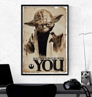 Star Wars Poster Star Wars Poster Yoda May the Force be with You 61 x 91,5 cm
