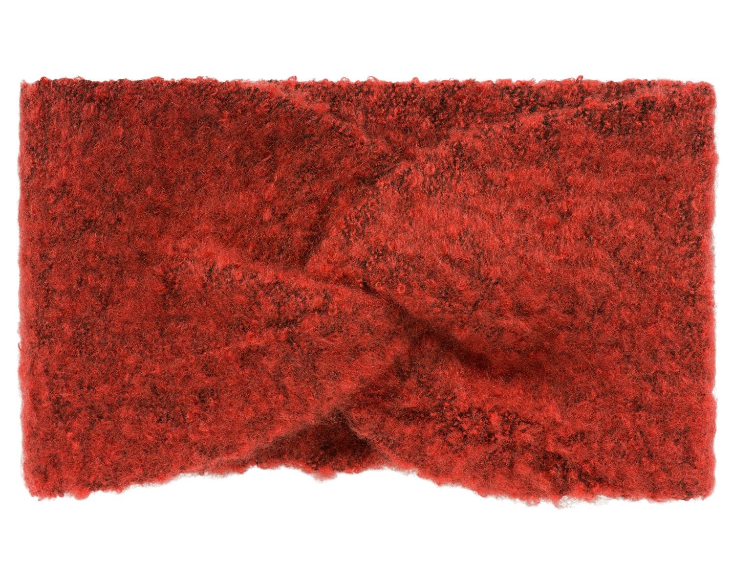 styleBREAKER Stirnband Feinstrick Stirnband meliert mit Twist Knoten (1-St)