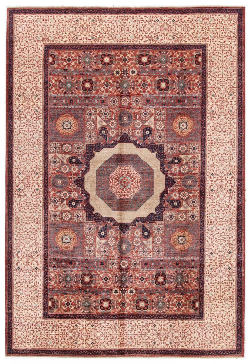 Orientteppich Mamluk 183x268 Handgeknüpfter Orientteppich, Nain Trading, rechteckig, Höhe: 6 mm