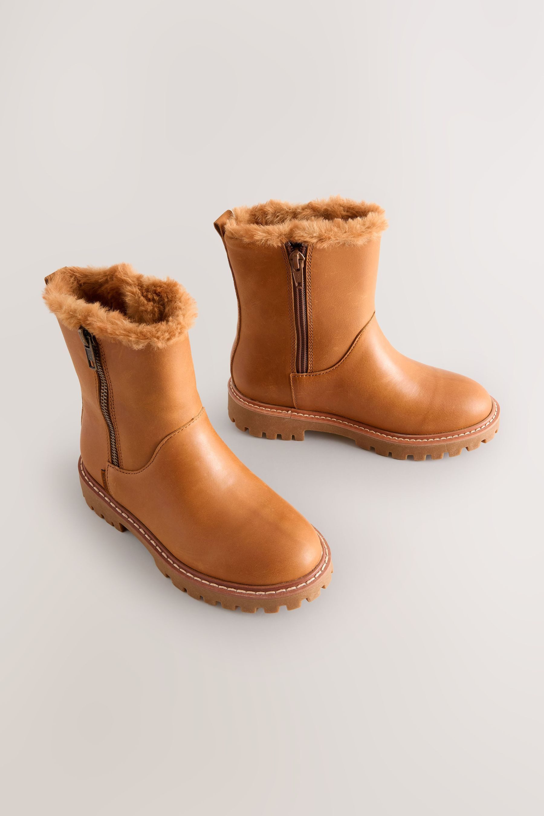 Next Wasserdichte Lederstiefel Stiefel (1-tlg)