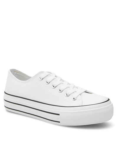 sprandi Sneakers aus Stoff LEA-RA003 wHITE Sneaker