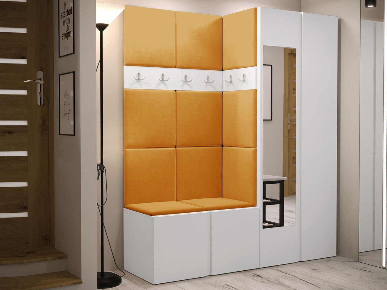 MIRJAN24 Garderoben-Set Orion XII, (Komplett-Set, Schrank, günstig online kaufen