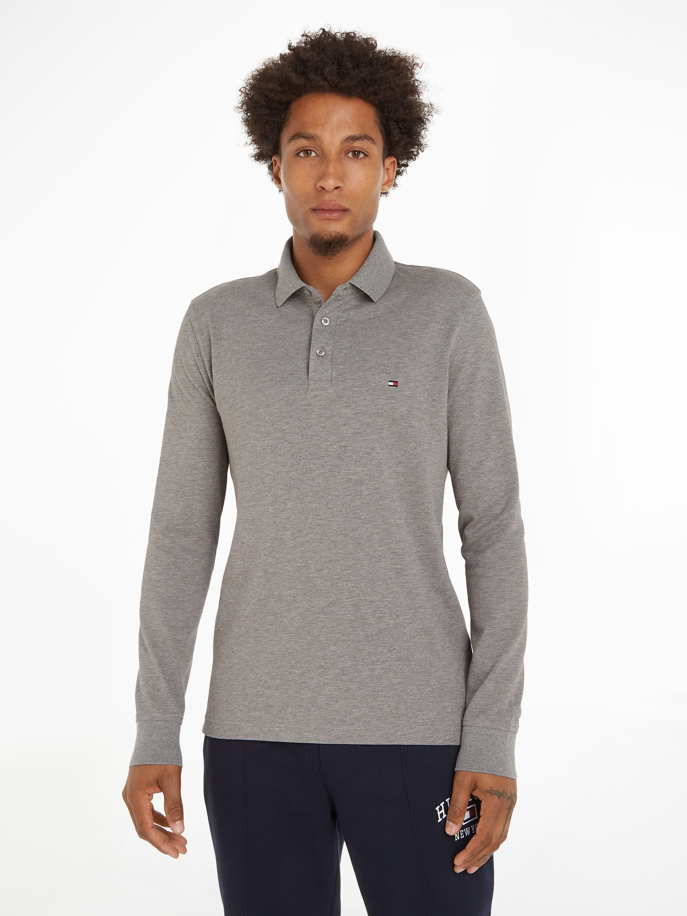 Tommy Hilfiger Langarm-Poloshirt 1985 SLIM LS günstig online kaufen