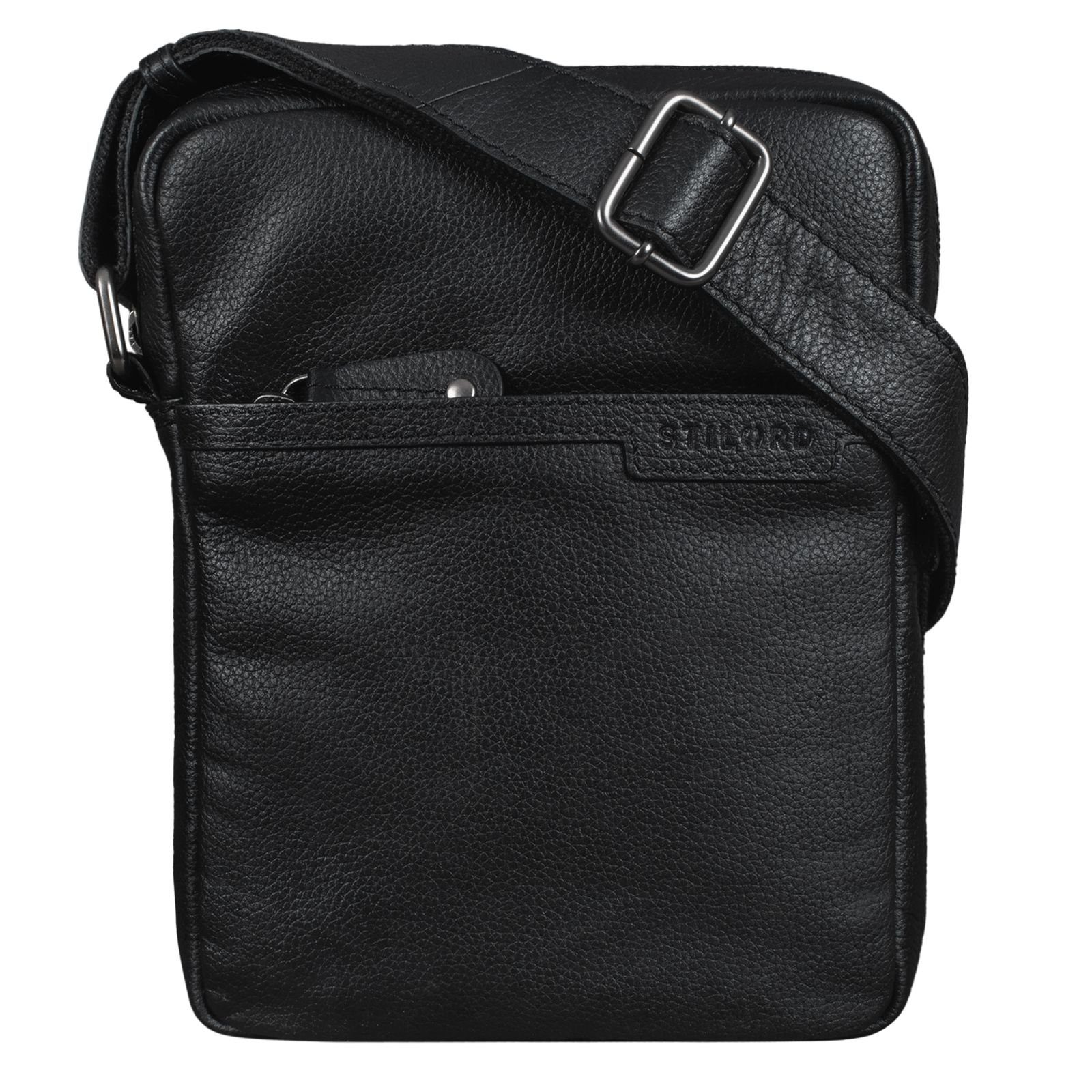 Schultertasche "Blake" Herrentasche zum Umhängen Leder