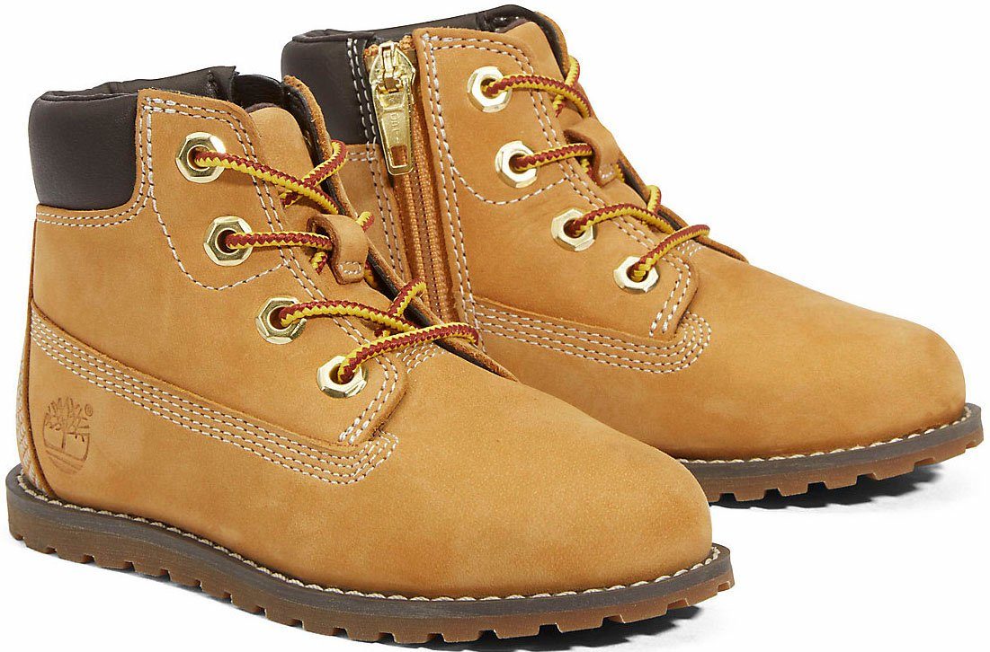 Timberland POKEY PINE MID LACE UP WITH ZIP BOOT Schnürboots Winterstiefel, Schnürstiefel, Winterschuhe