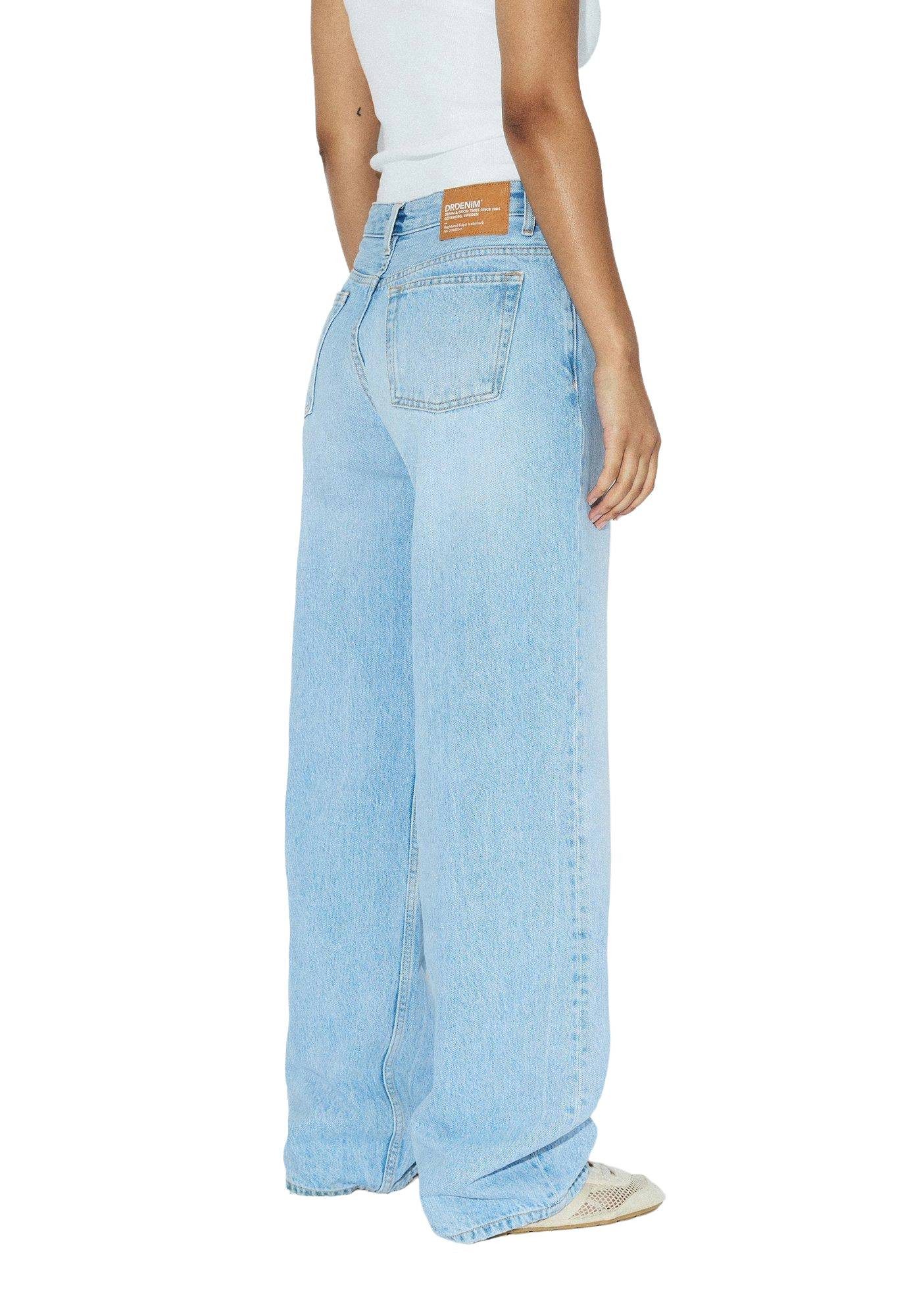 Dr. Denim Relax-fit-Jeans Jeans Dr. Denim Hill Stream Light Fade Weites, gerades Bein, leicht taillierter Saum