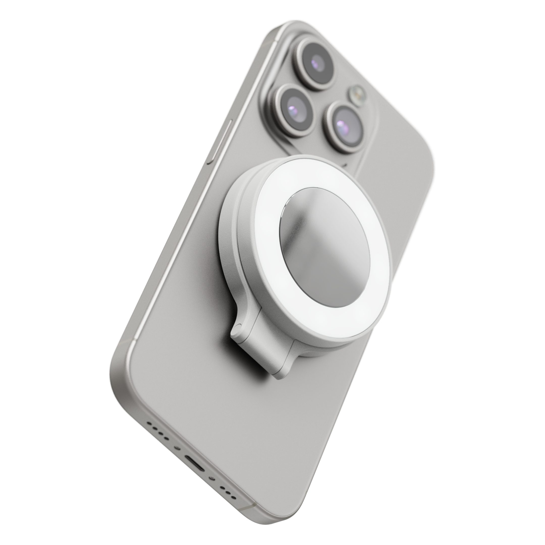 ShiftCam Ringlicht SnapPocket Light - Magnetisches LED-Ringlicht für Smartphones