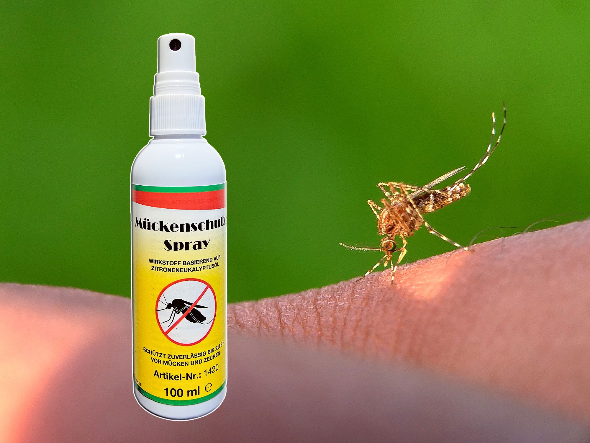 VABIONO Insektenschutz-Spray Mückenschutz-Spray Insektenschutz Pumpspray  Moskito Abwehr, kostenloser Versand