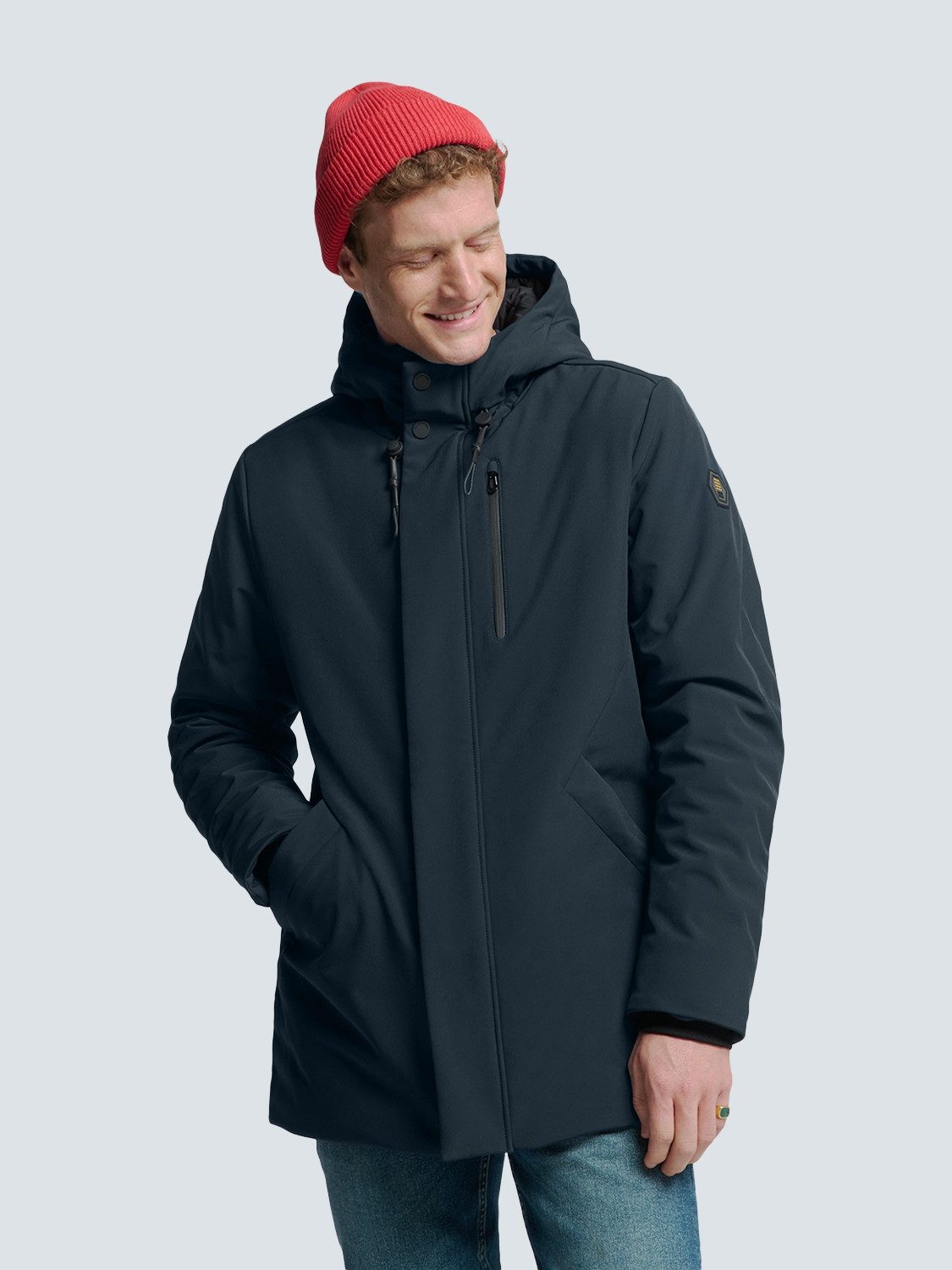 NO EXCESS Softshelljacke mit Kapuze