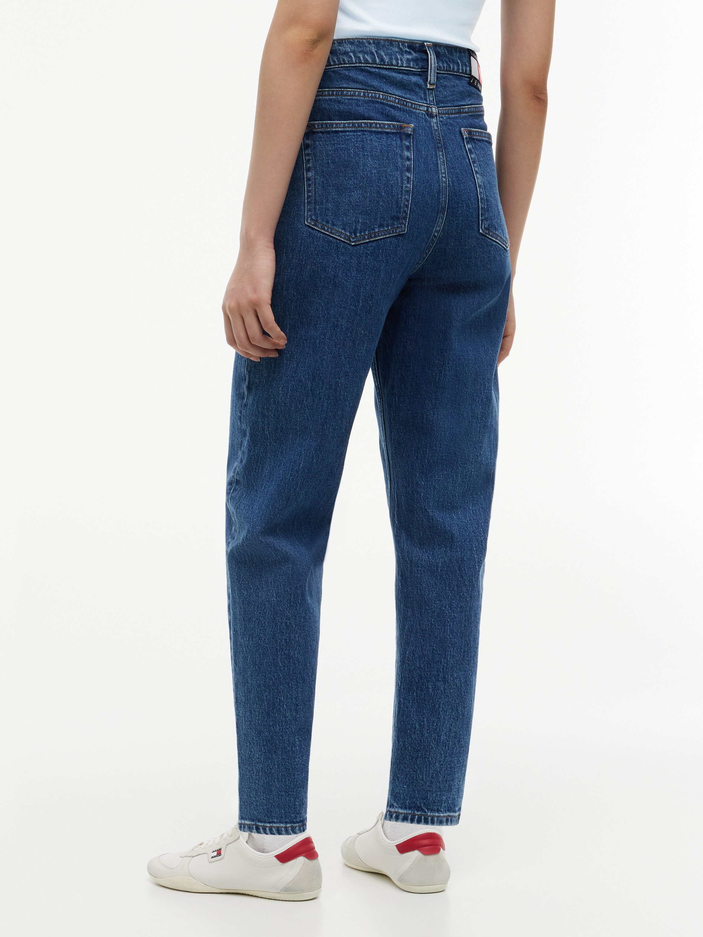 Tommy Jeans Mom-Jeans MOM JEAN UH TPR RW Ultra High Waist, Tapered Fit