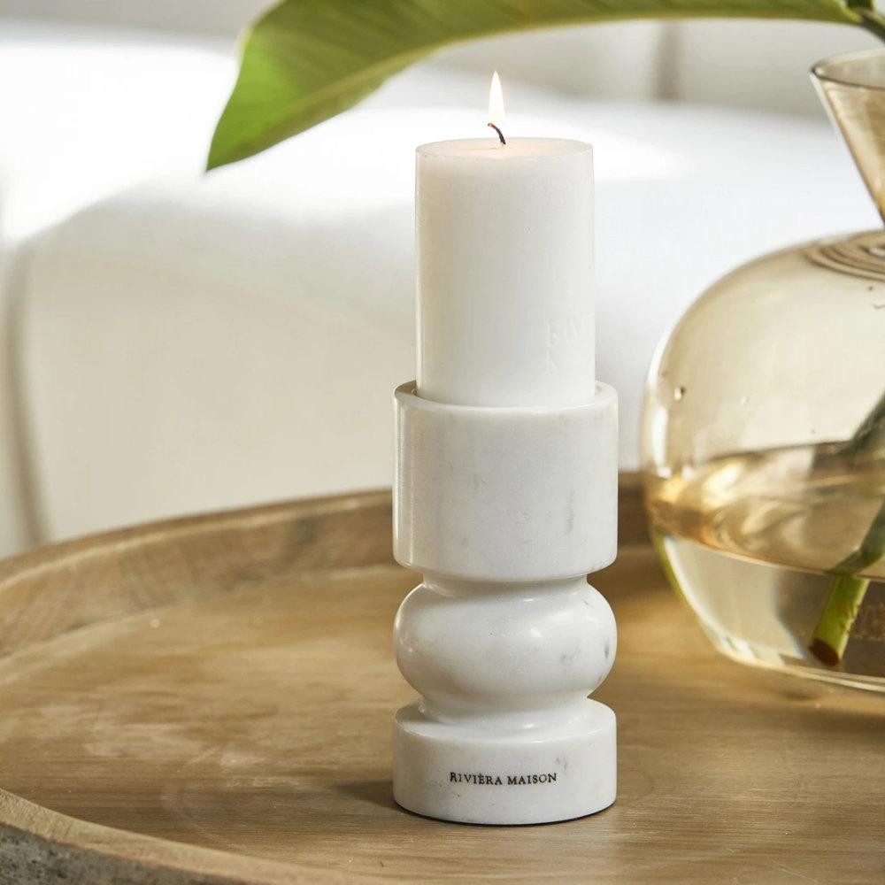 Rivièra Maison Kerzenhalter Kerzenhalter Sessari Marble günstig online kaufen