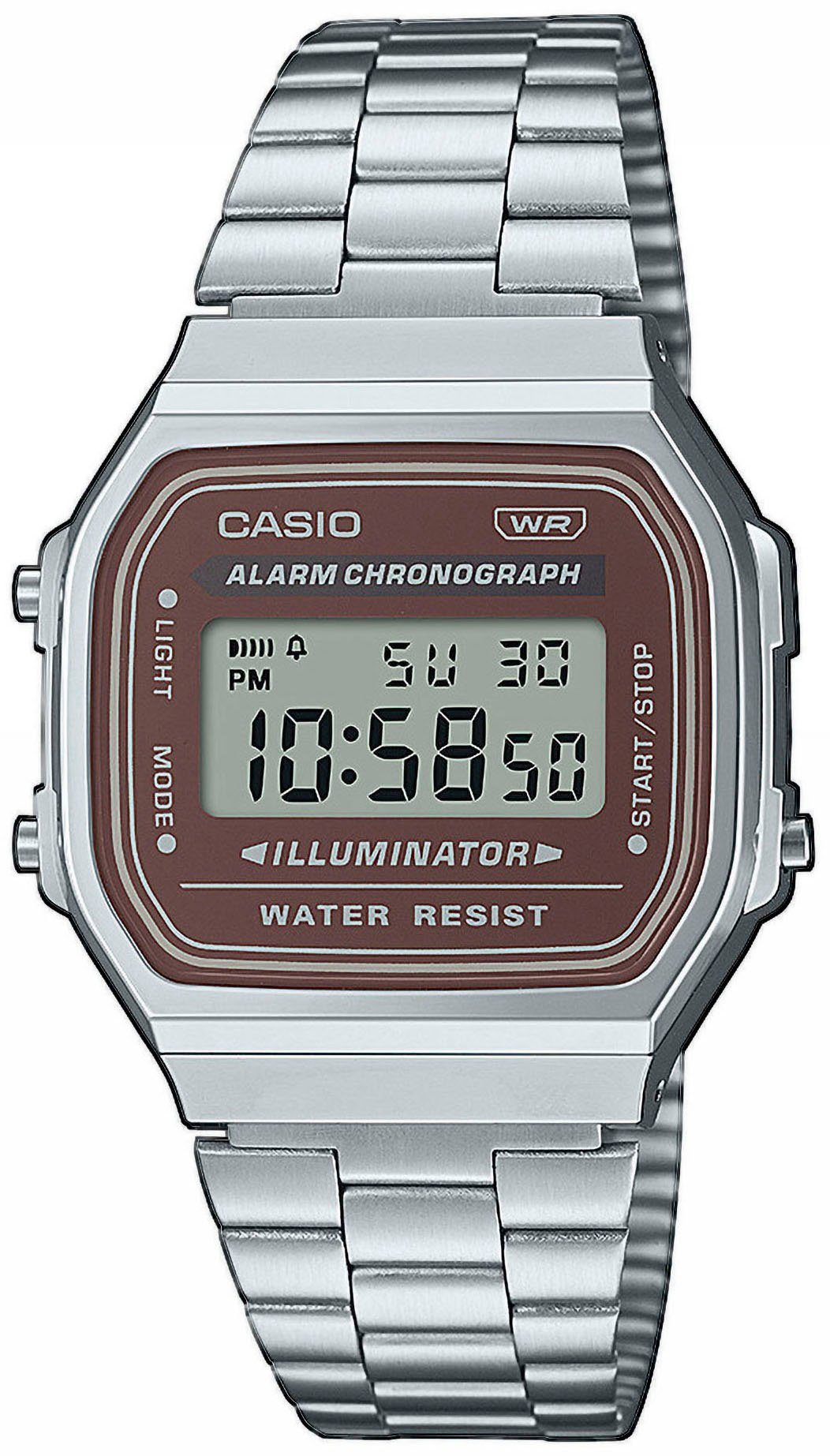 CASIO VINTAGE Chronograph A168WA-5AYES