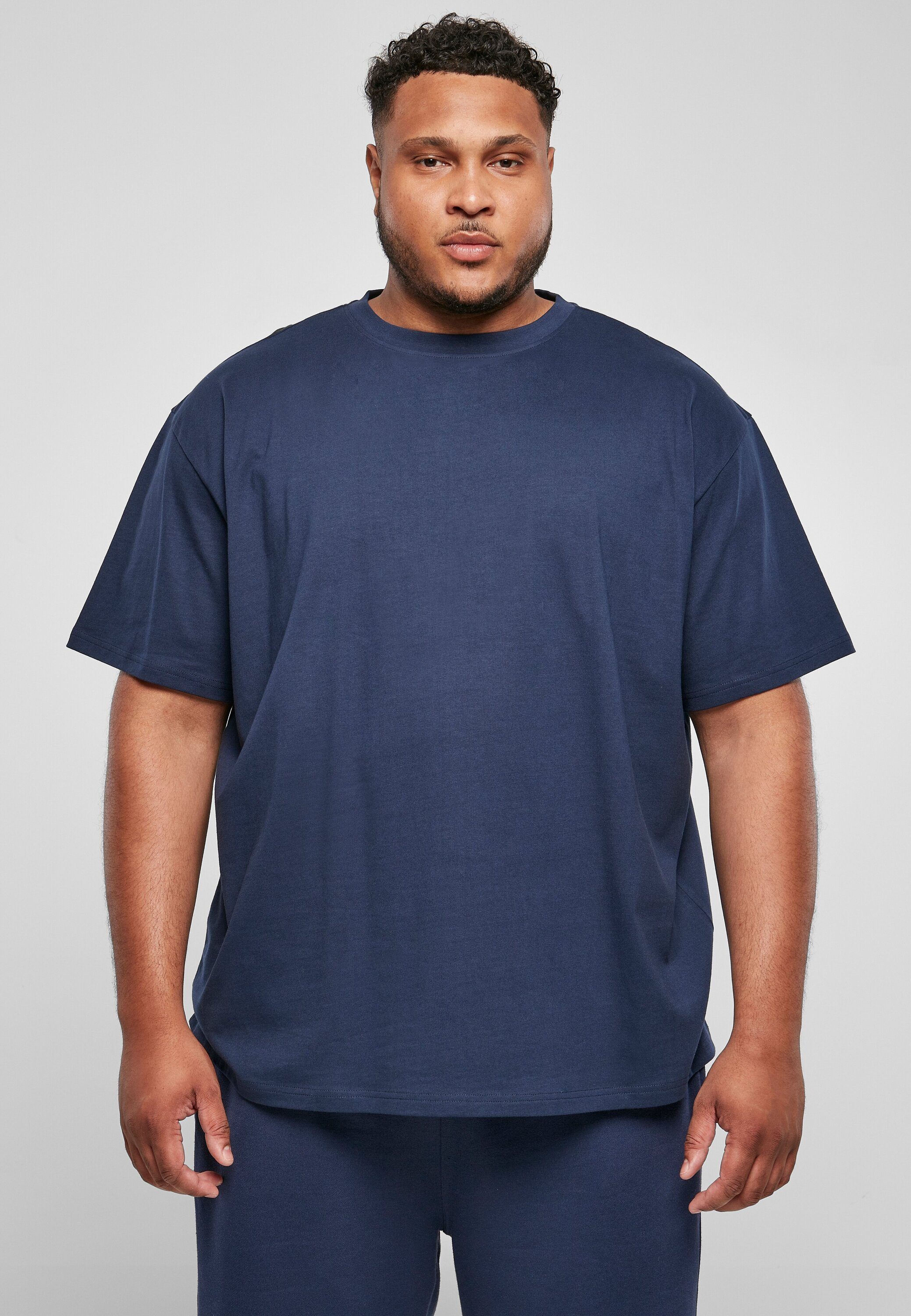 (1-tlg) Tee Heavy CLASSICS Oversized Herren URBAN darkblue T-Shirt