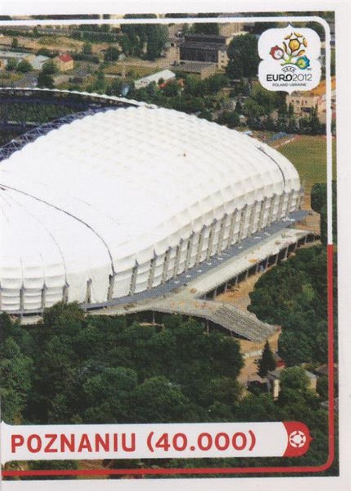 Panini Sammelkarte Panini EM 2012 deutsche Version - Sticker 11 - Stadion Miejski