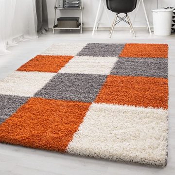 Teppich Hochflor Teppich Lux Terrakotta, Teppich Boss, Läufer, Höhe: 30 mm