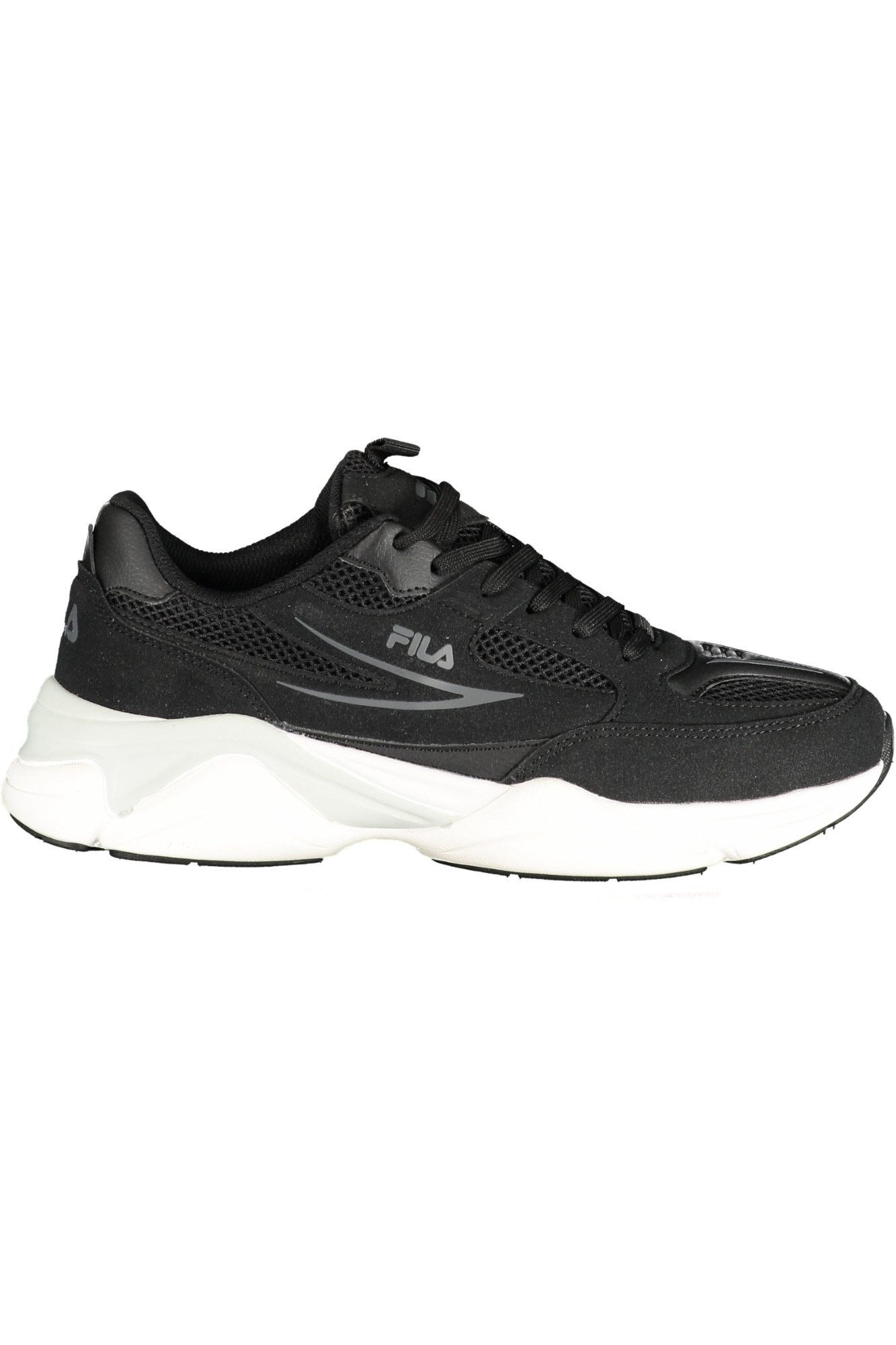 Fila Sneaker Herren Sportschuh Schwarz mit Kontrastdetails und