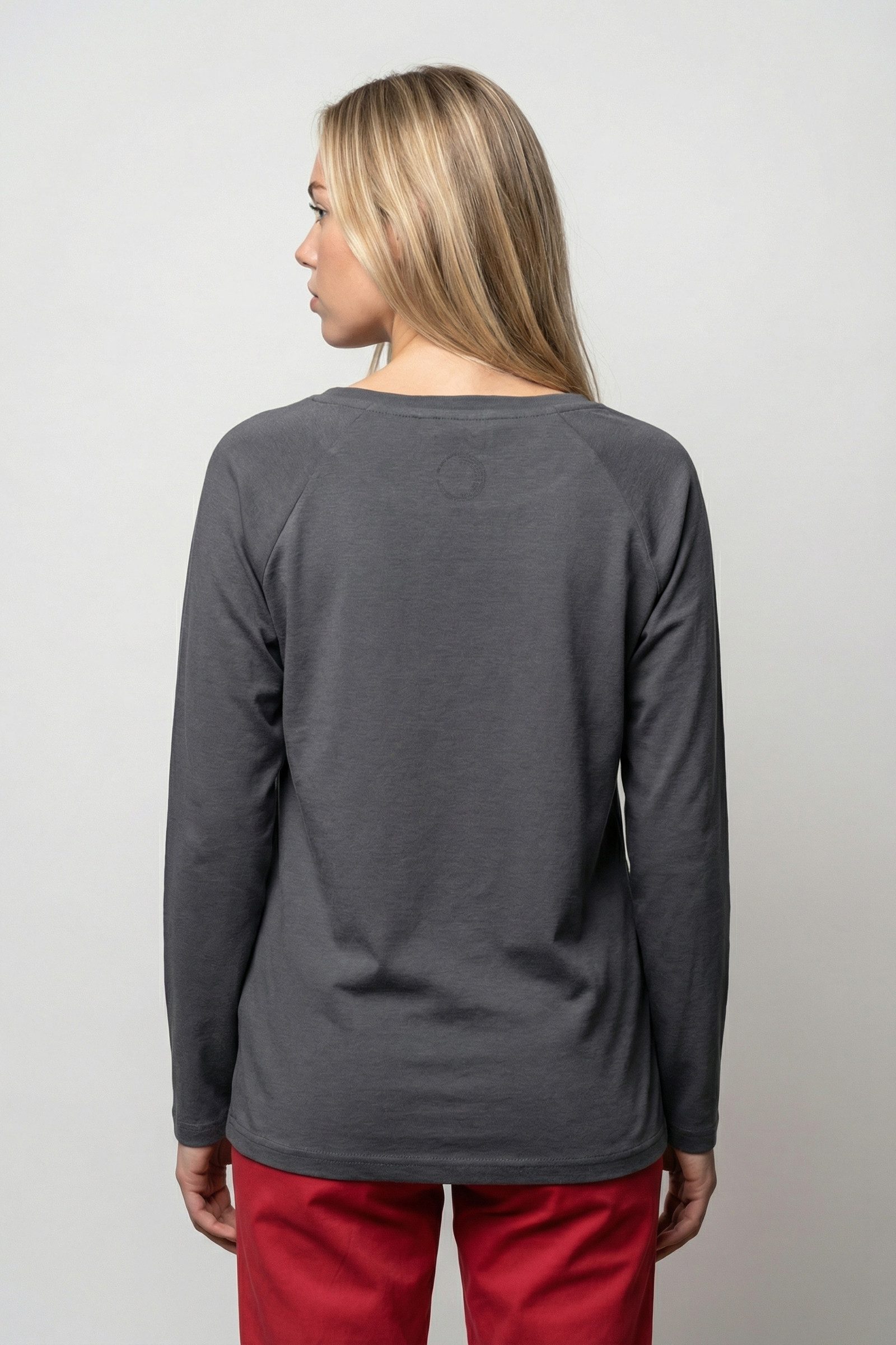 Alife & Kickin Langarmshirt Damen GaiaAK A Langarmshirt, Shirt leichtes Jersey-Oberteil aus Bio-Baumwolle mit Raglan-Schnitt – Bild 3 von 5