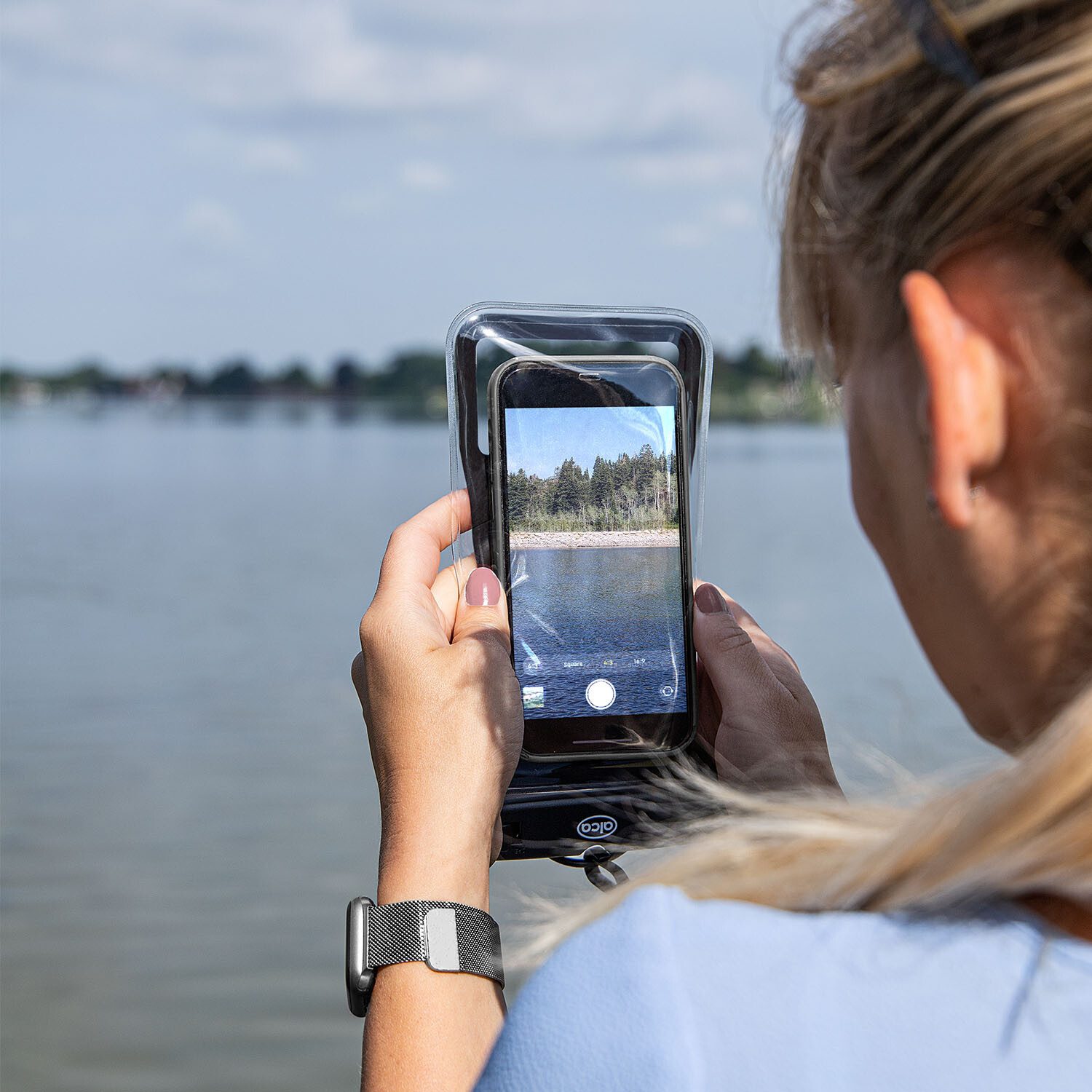alca Handyhülle Wasserdichte Handyhülle floating IPX8 bis zu 6,6 Zoll für Smartphone