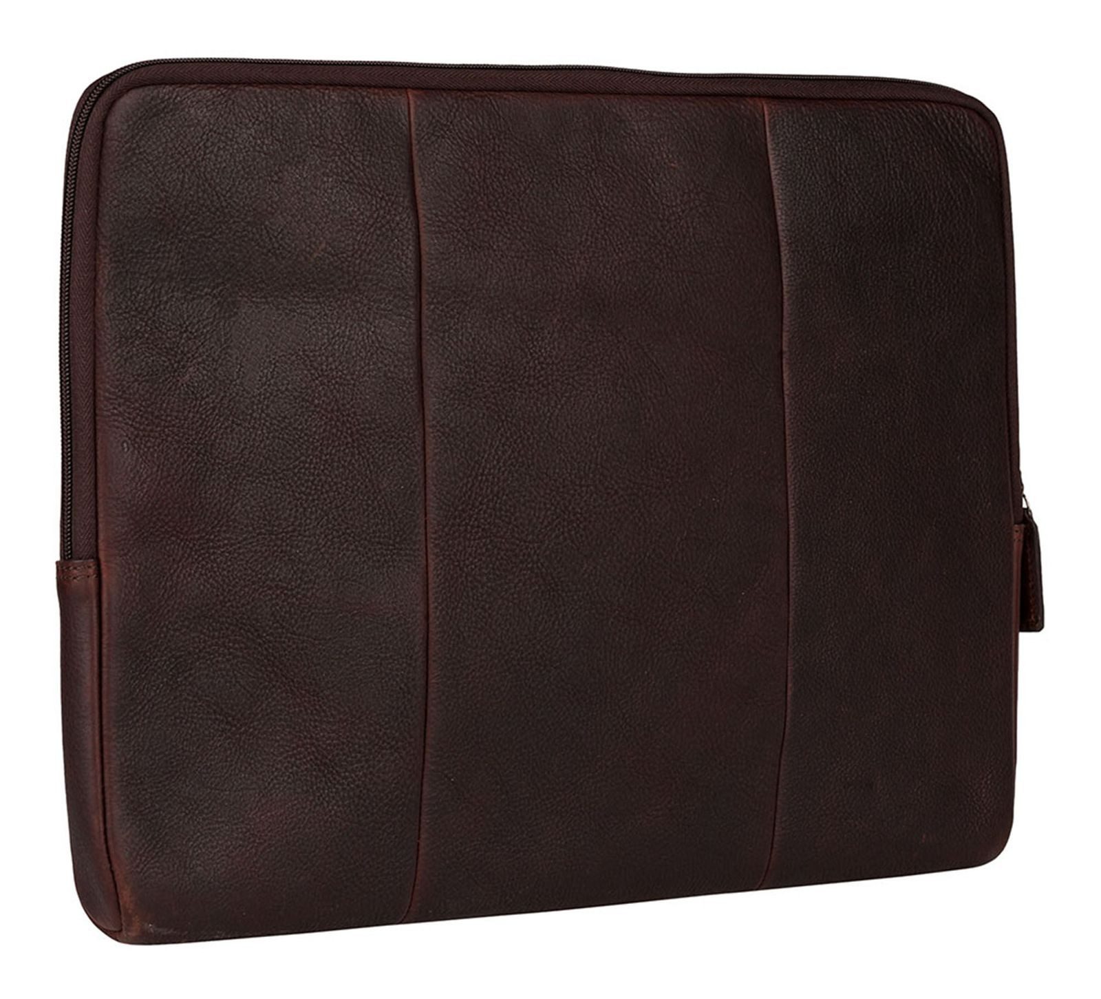 Burkely Laptop-Hülle Laptop Sleeve 15,6", aus echtem Leder
