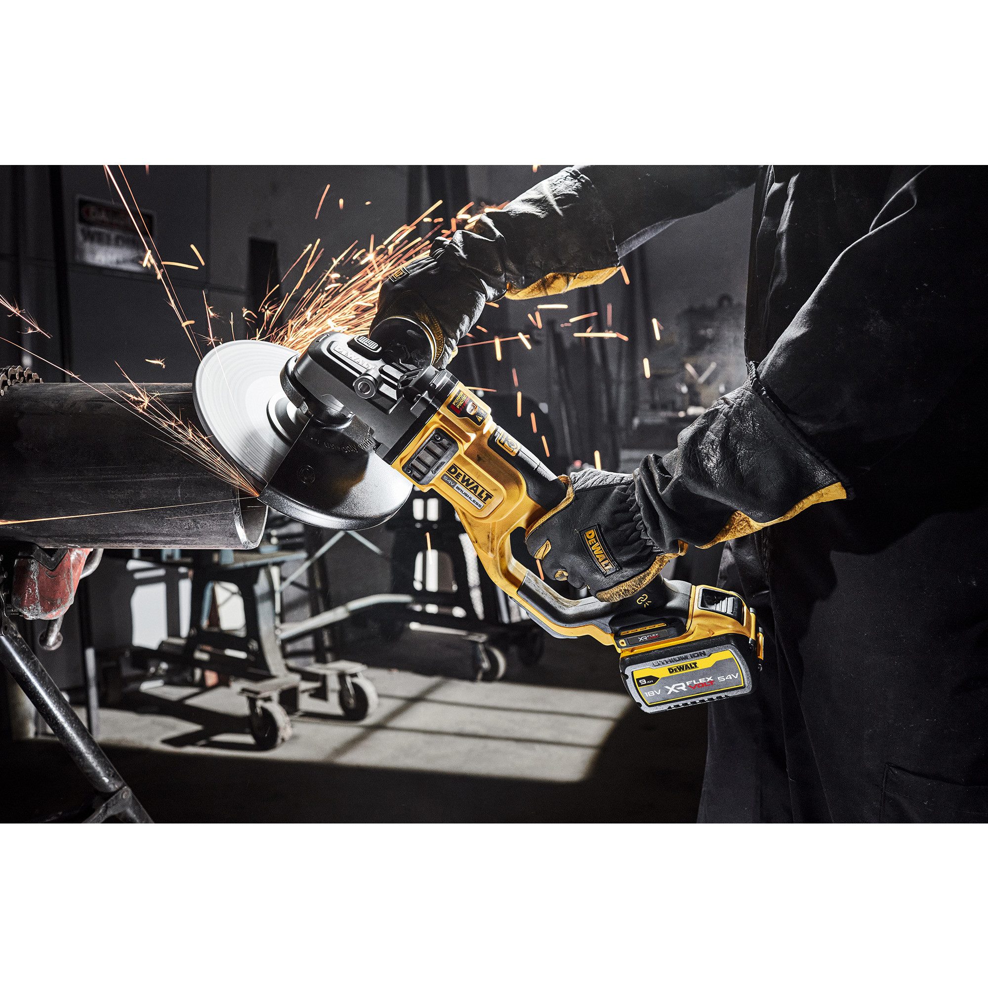 DeWalt Winkelschleifer DEWALT Akku-Winkelschleifer DCG460N, 230mm