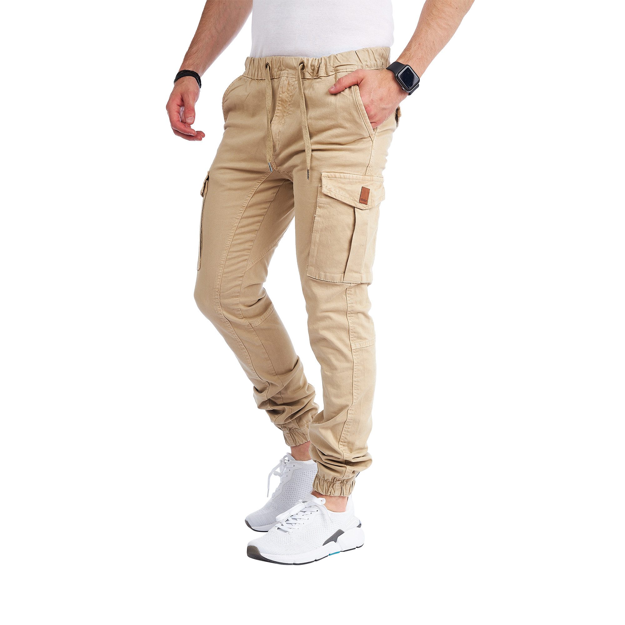 Styleko Chinohose Slim fit Cargohose Herren Cargohose männer Cargohose für günstig online kaufen