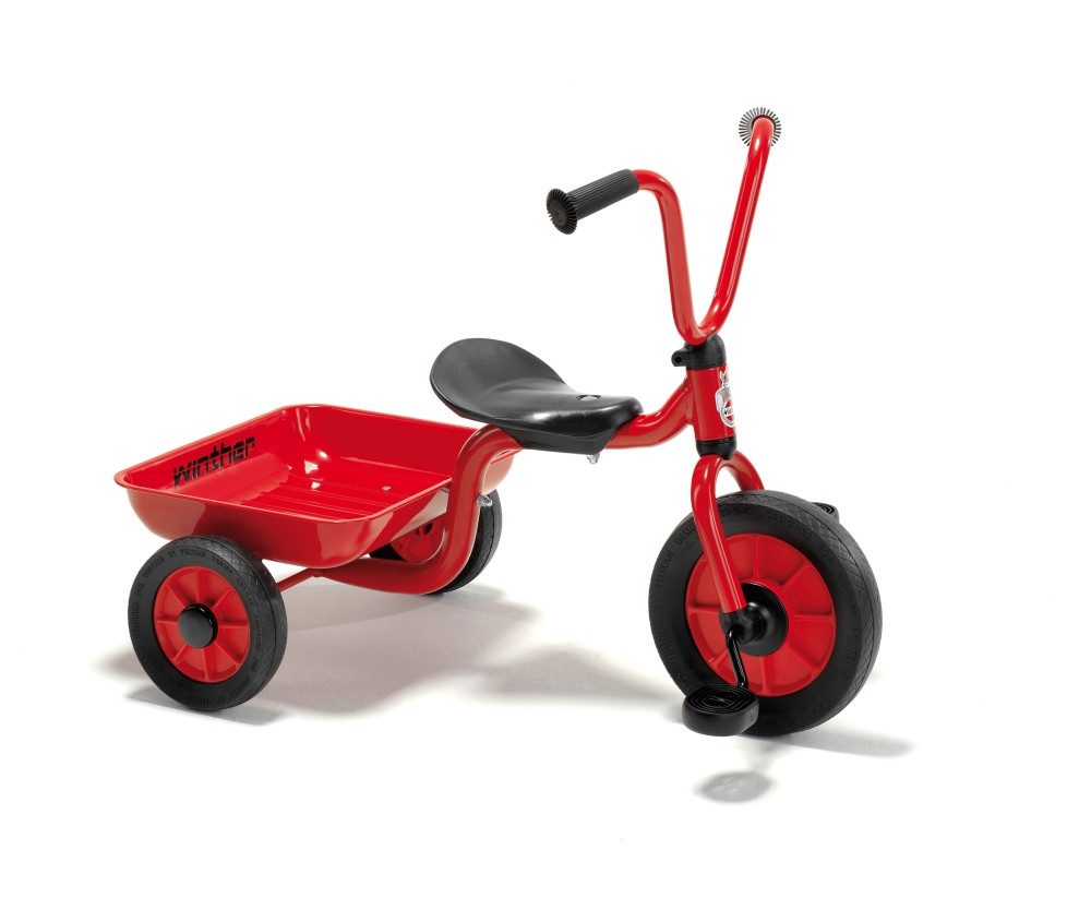 Winther Dreirad MINI Krippendreirad mit Wanne – Robustes Dreirad