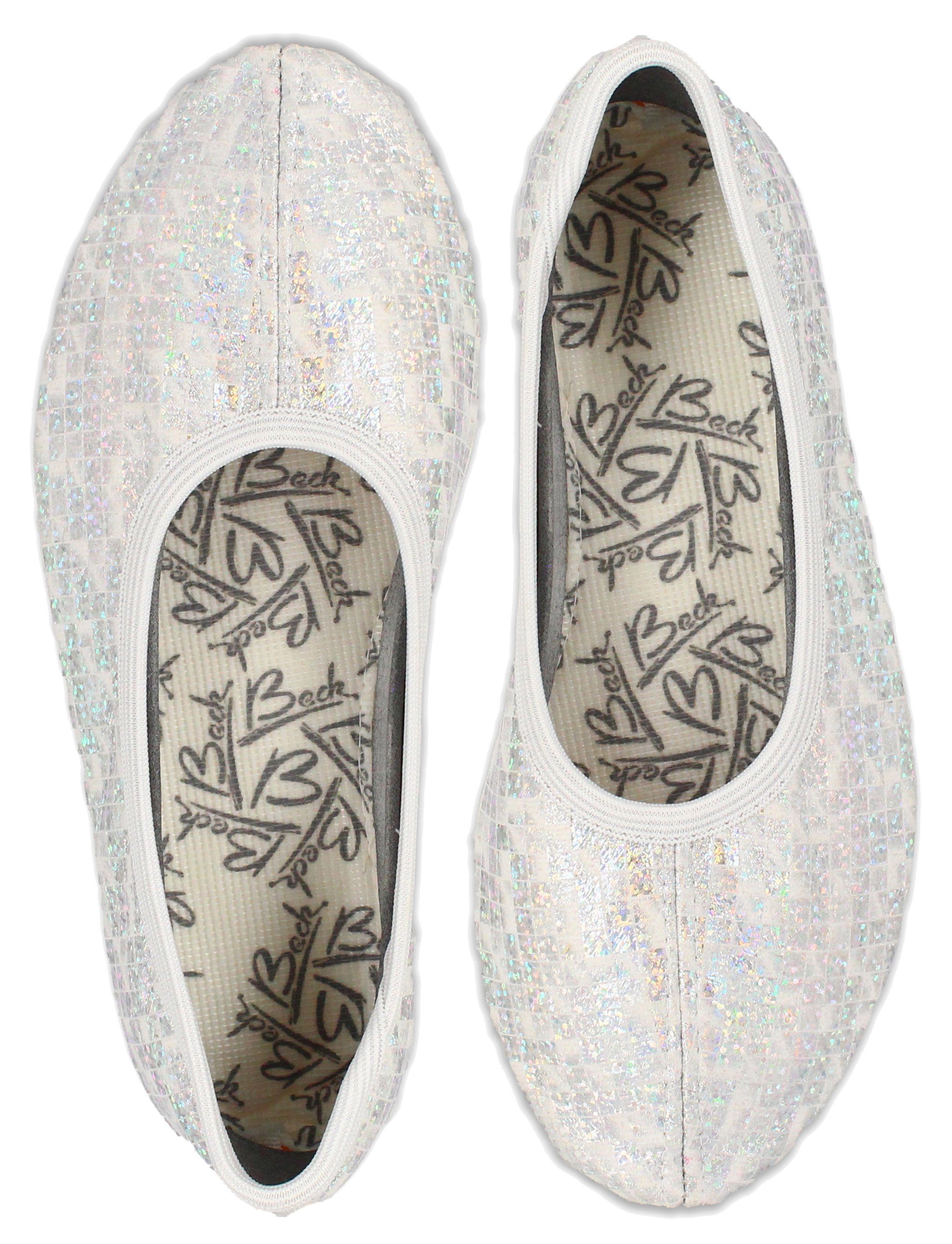 Schläppchen Glamour Gymnastikschuh
