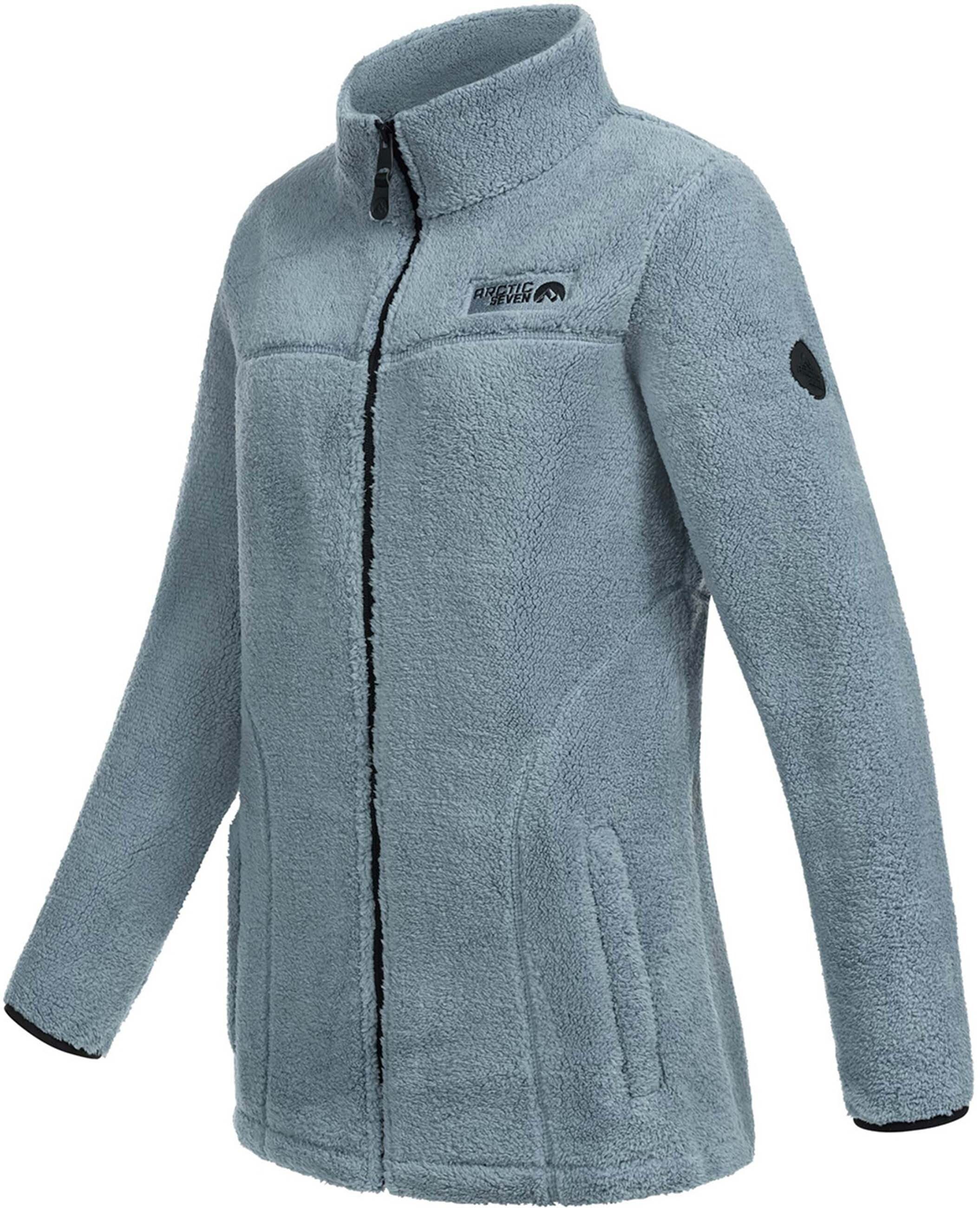 Arctic Seven Fleecejacke ASDiania Sherpa Übergangsjacke – Bild 4 von 5