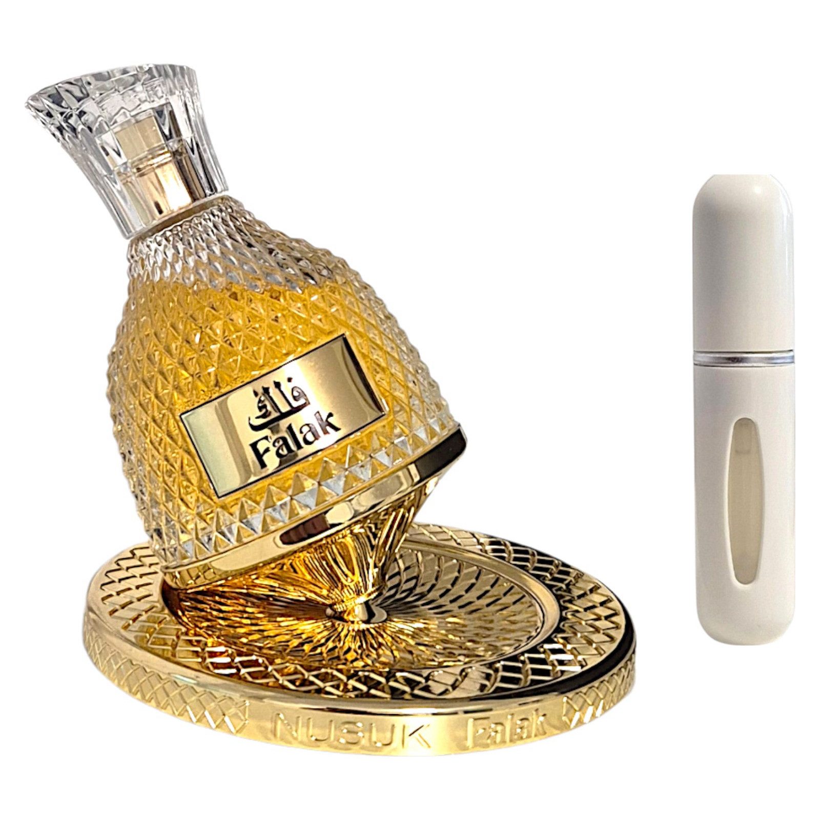 Nusuk Duft-Set Falak EDP 100ml + Parfümzerstäuber (leer)