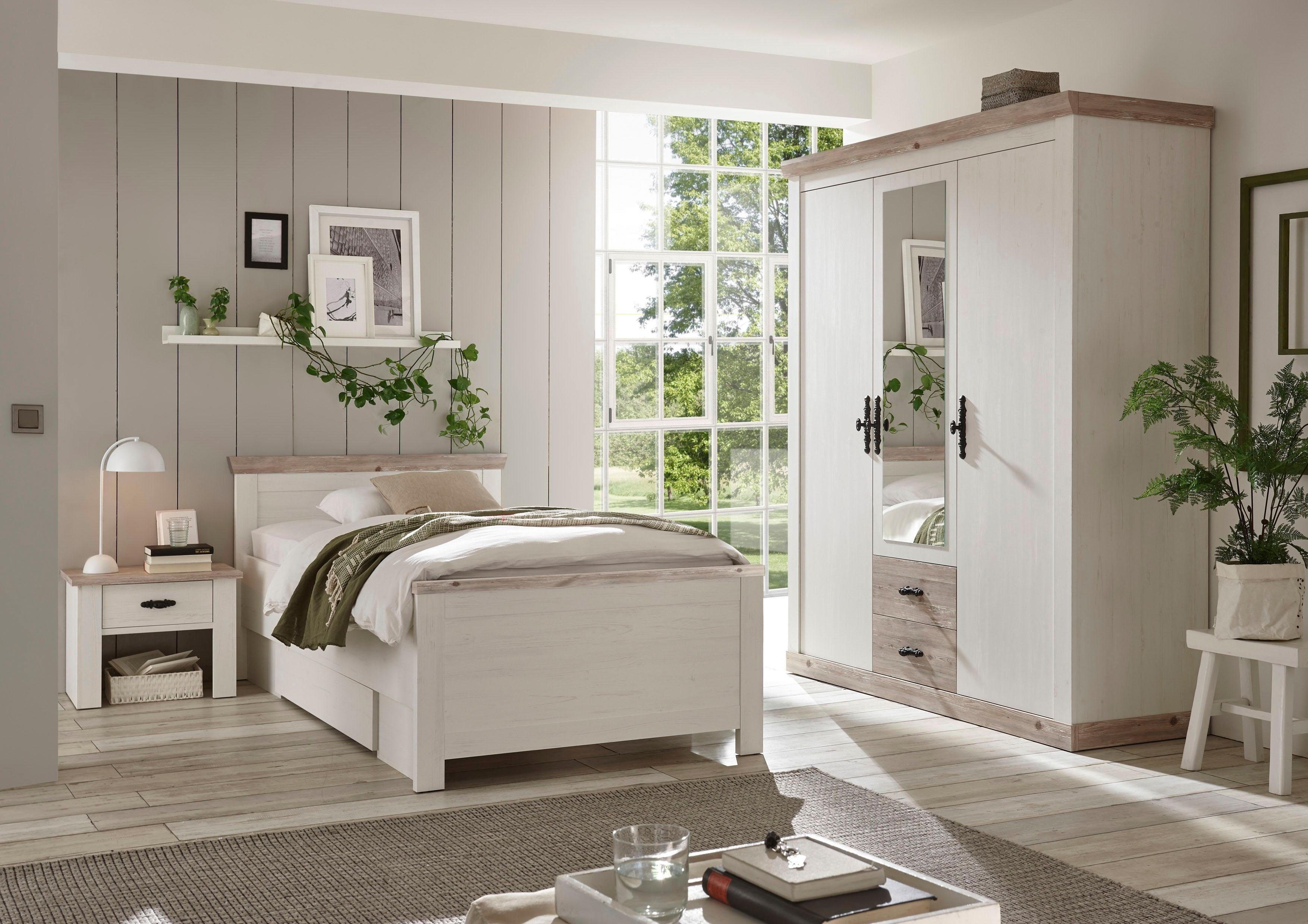 Home affaire Bett Florenz Doppelbett Landhausstil günstig online kaufen