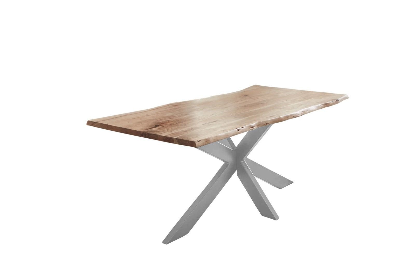 SAM® Baumkantentisch SilverS, massives Akazienholz, echte günstig online kaufen