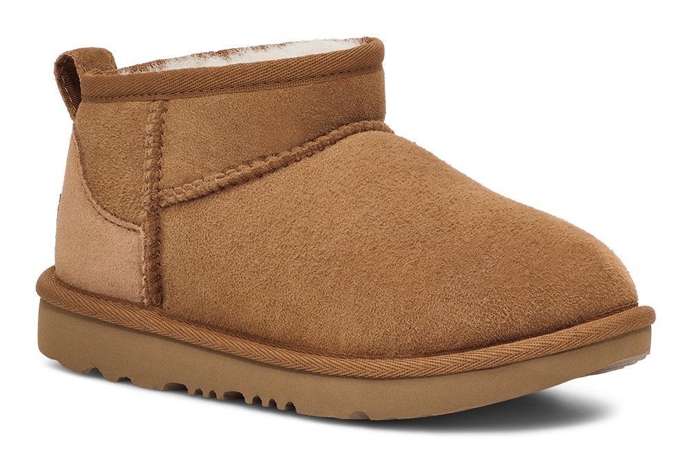 UGG UNISEX, Classic Ultra Mini Winterboots, Schlupfstiefel, Winterstiefel, Boots mit Lammfellfutter