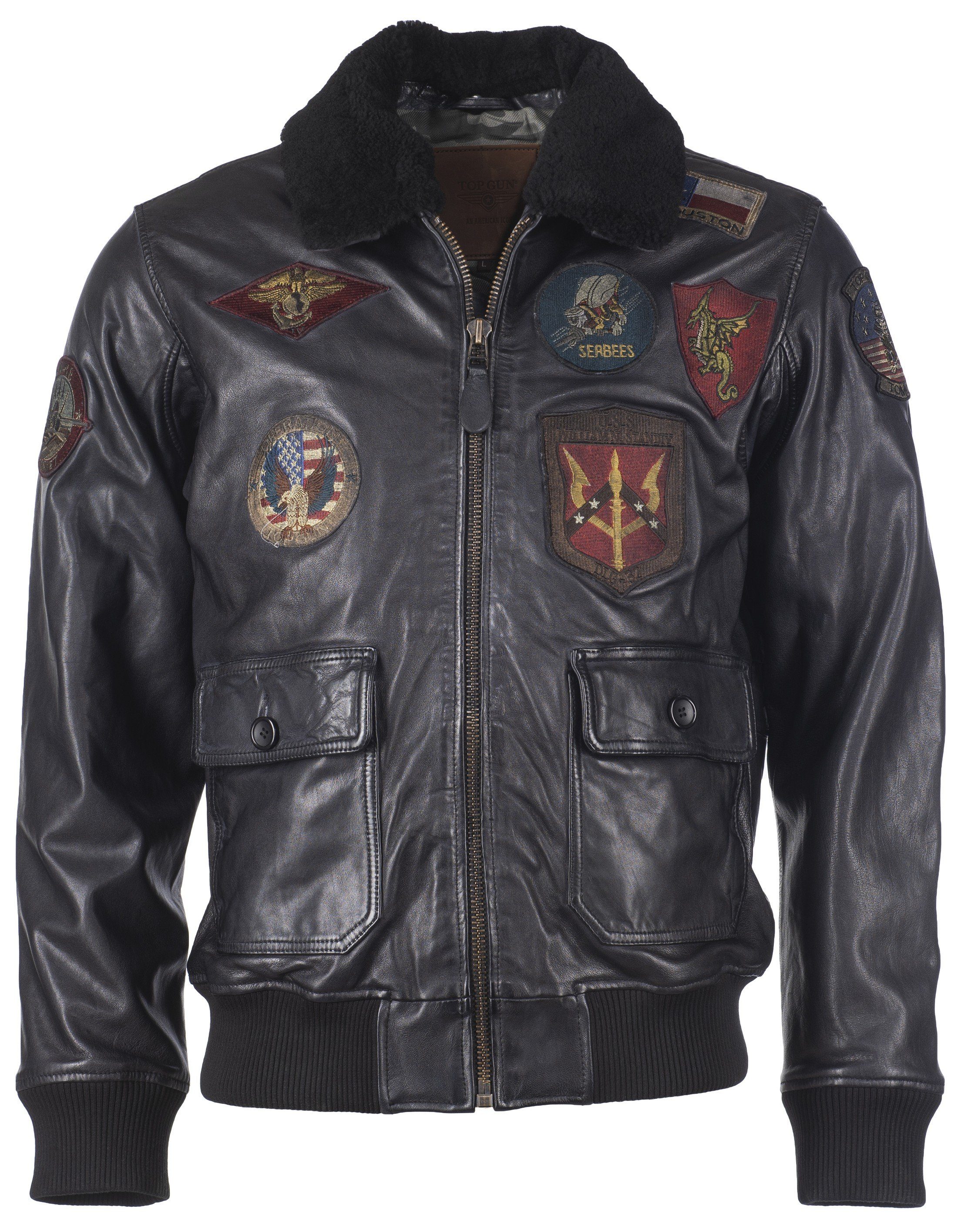 TOP GUN Lederjacke TGJ1001 günstig online kaufen