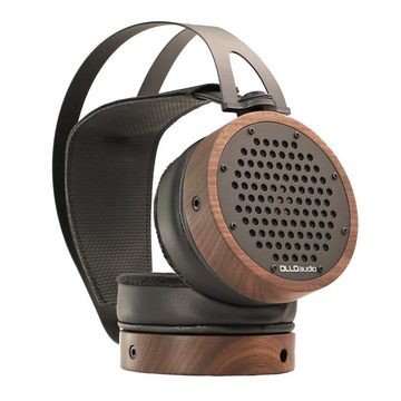 OLLO Audio S4X 1.3 Over-Ear-Kopfhörer (offen, Ohrmuscheln aus Holz, Inkl Kopfhörertasche und keepdrum Mikrofasertuch)