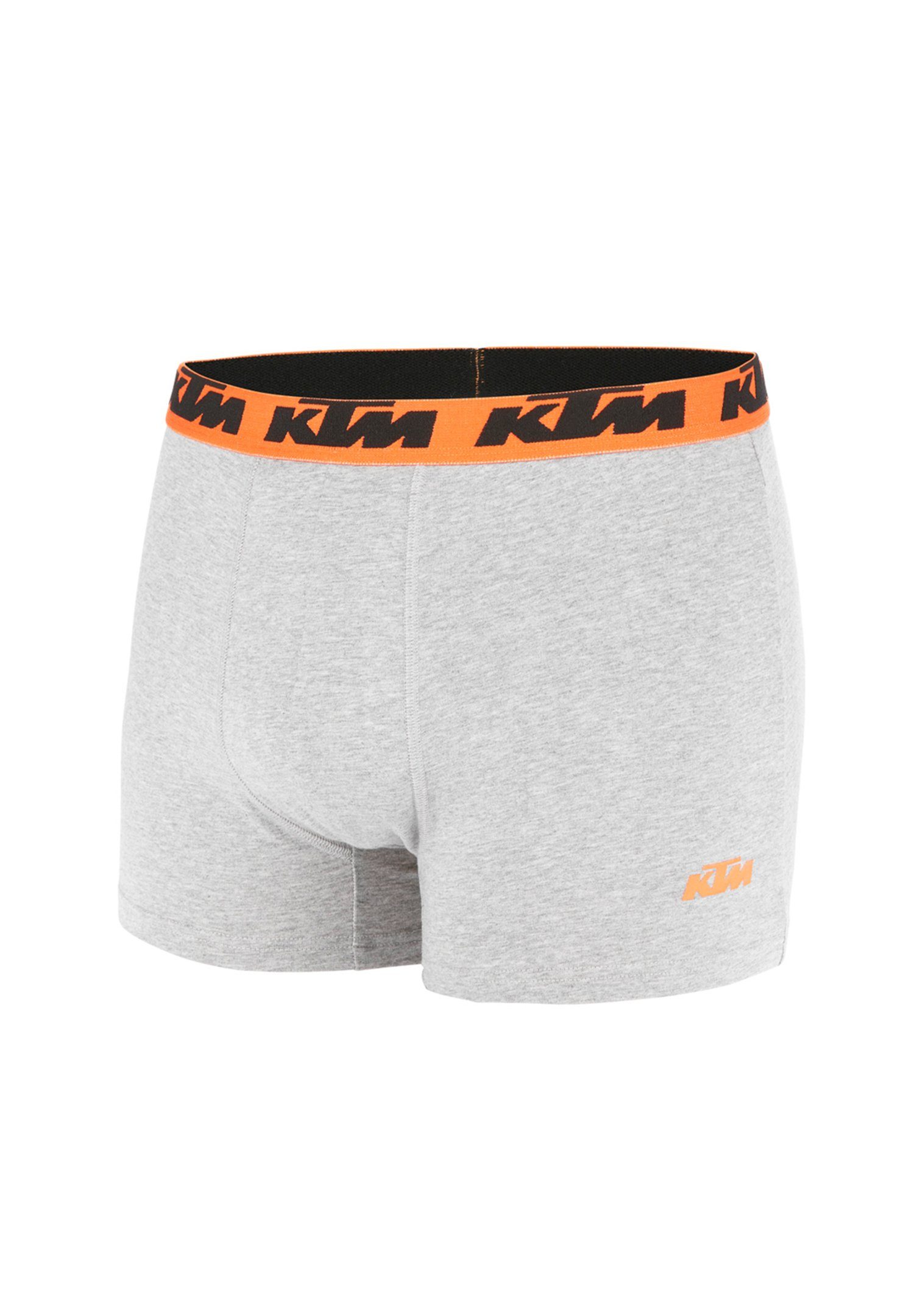 KTM Boxershorts Pack X2 / Boxer Grey (2-St) Cotton Light Orange2 Man