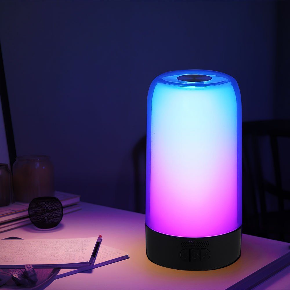 Globo LED Tischleuchte, Tischlampe RGB inklusive, mit Leuchtmittel Funktion Bluetooth Tischleuchte