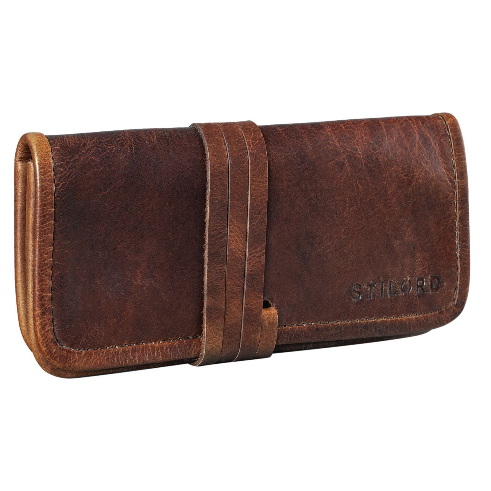 STILORD Etui "Lenny" Federmäppchen Leder Vintage günstig online kaufen