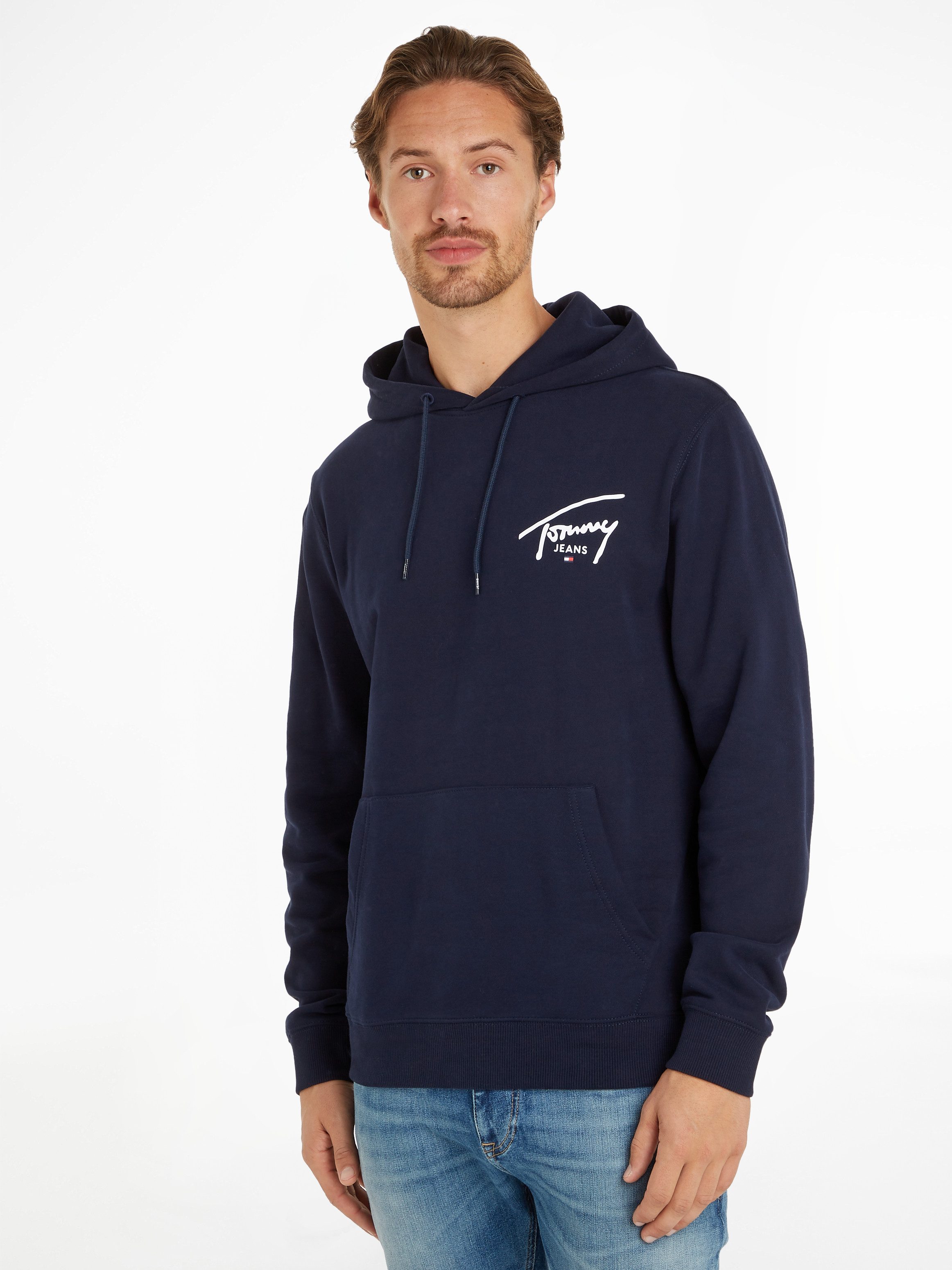 Tommy Jeans Kapuzensweatshirt TJM REG ENTRY GRAPHIC HOODIE EXT mit Logoschriftzug