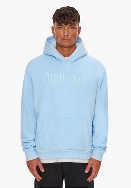 Dropsize Kapuzensweatshirt Dropsize Herren Heavy Oversize Flat Front Embo Hoodie (1-tlg)