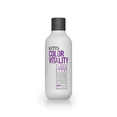 KMS Haarshampoo Color Vitality Blond Shampoo, 1-tlg., bringt Blondtöne zum Strahlen