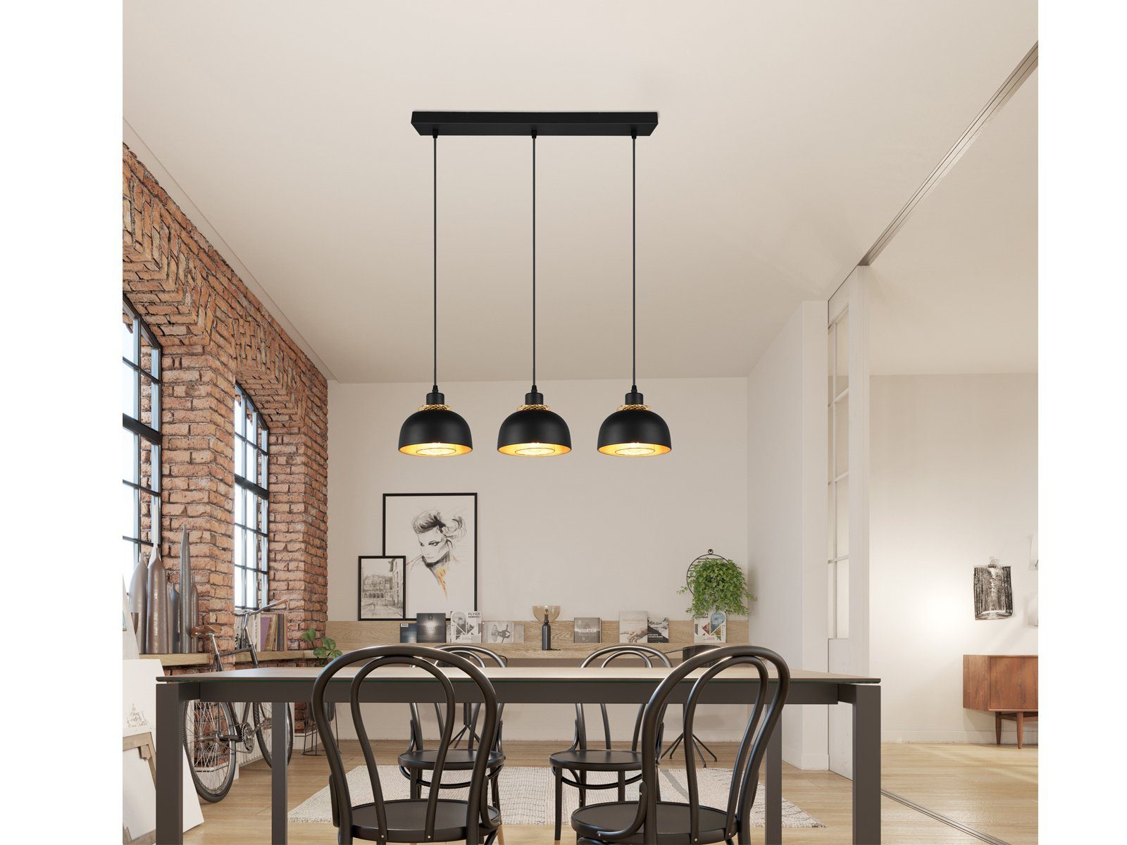 Reality Leuchten LED Pendelleuchte, Dimmfunktion, LED günstig online kaufen