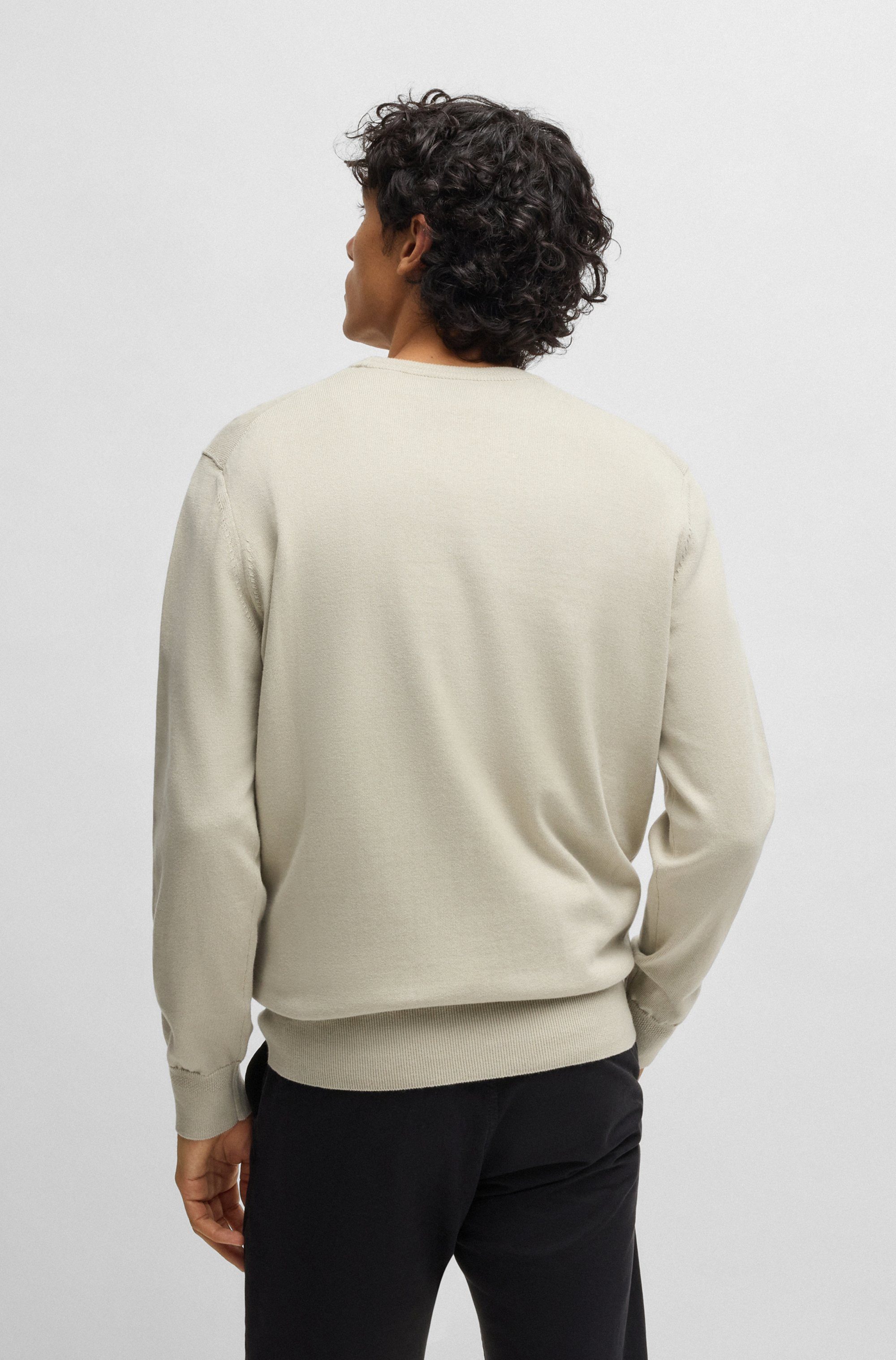 BOSS ORANGE Strickpullover Kanovano mit Rundhalsausschnitt günstig online kaufen
